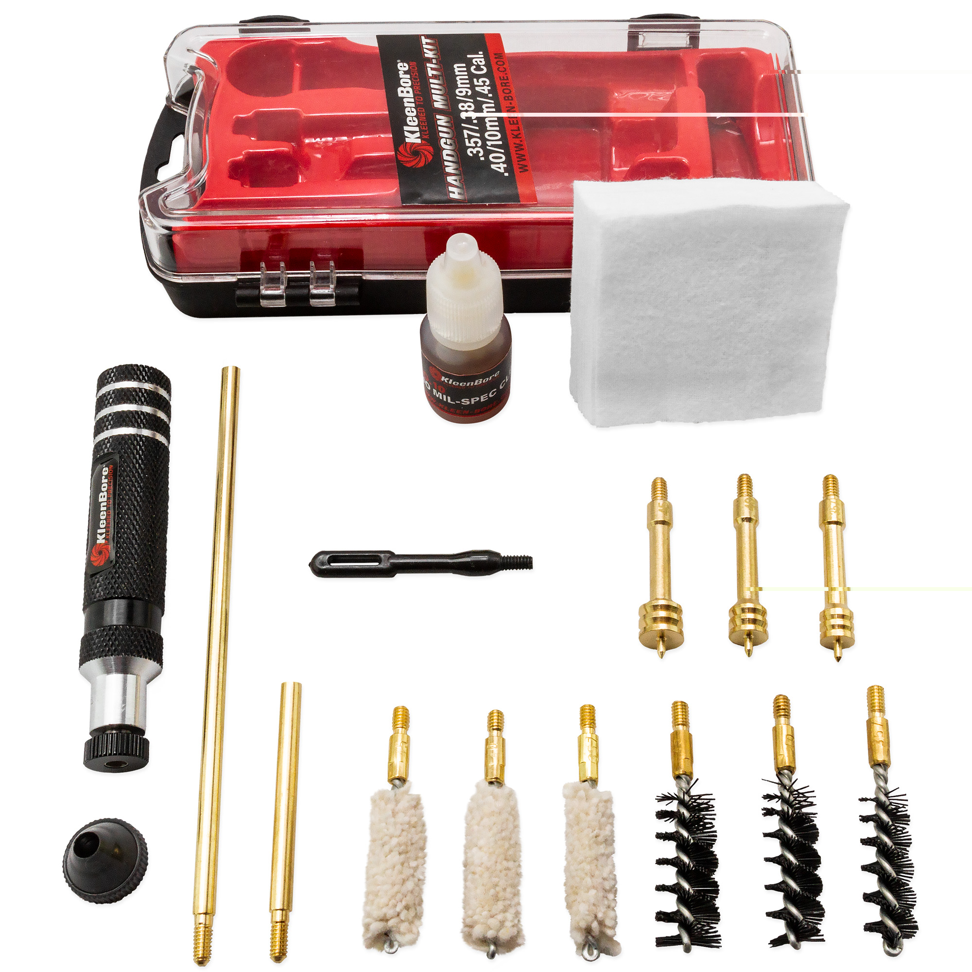 Kleen Br Multihandgun Kit .38.45 Gun Cleaning Kits & Gun Cleaning