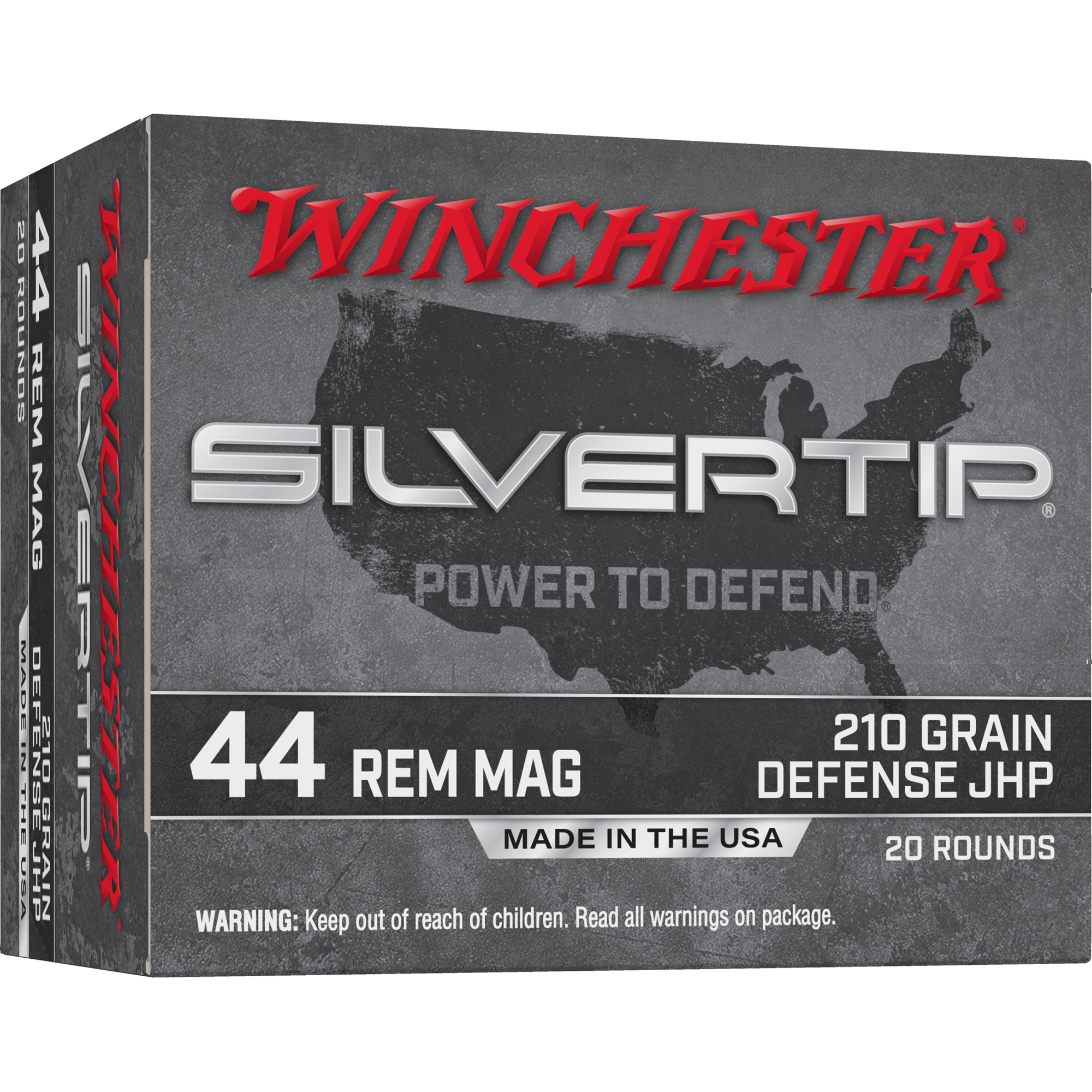 020892231603 Win Silvertip 44 Rem Mag 210 Gr Jhp