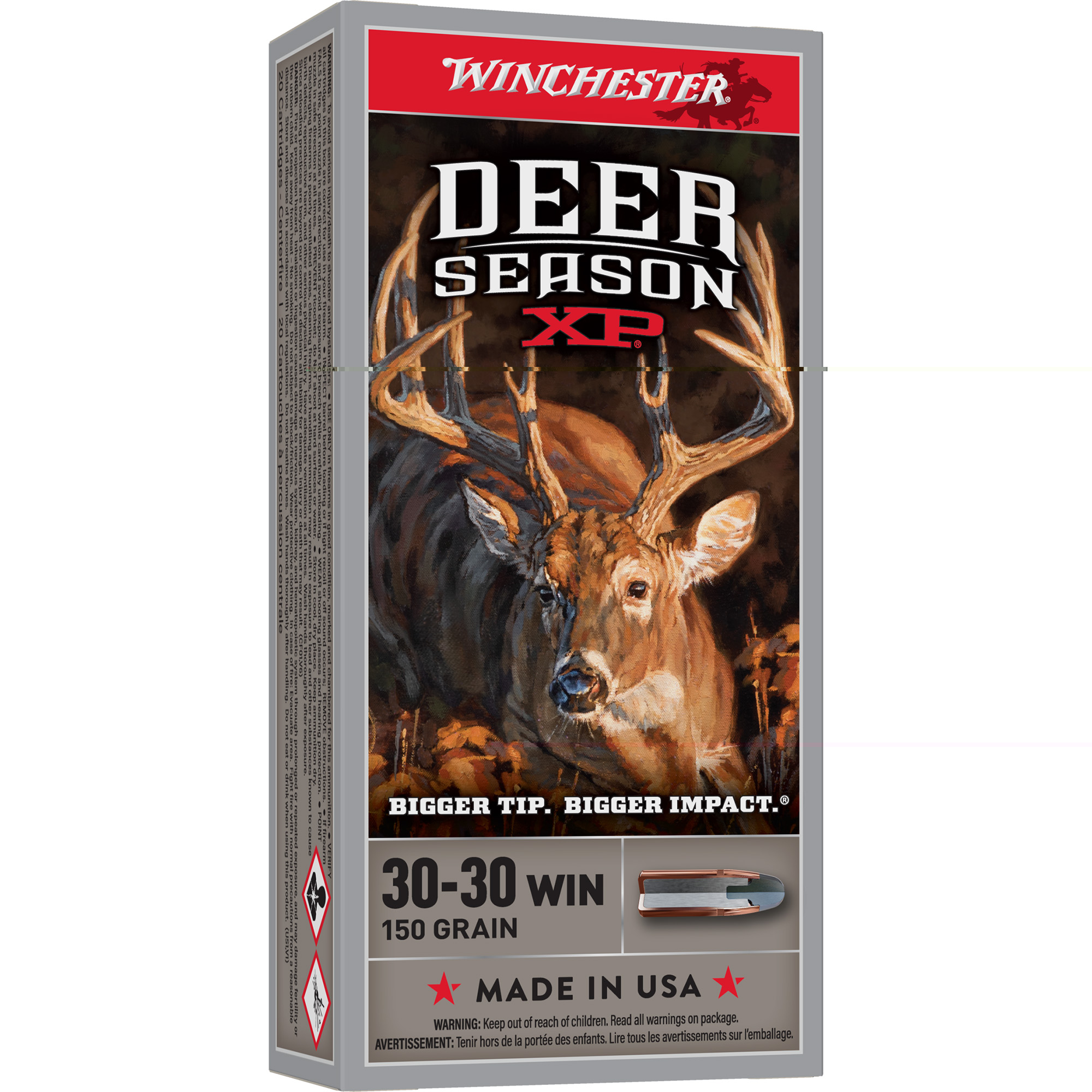 020892222458 Win Deer Seasn Xp 30-30 150gr 20/200