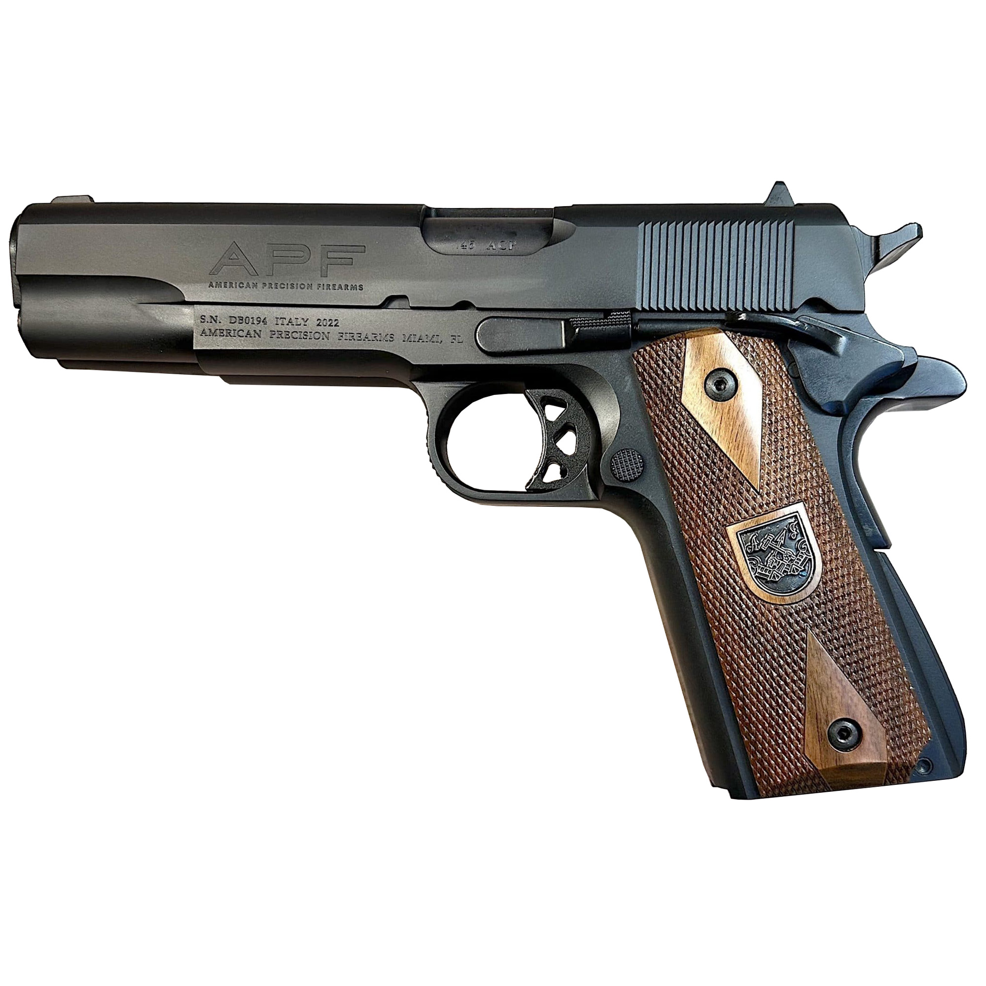 Ampf 1911 2nd Cntry 45acp 5" 14rd Bk