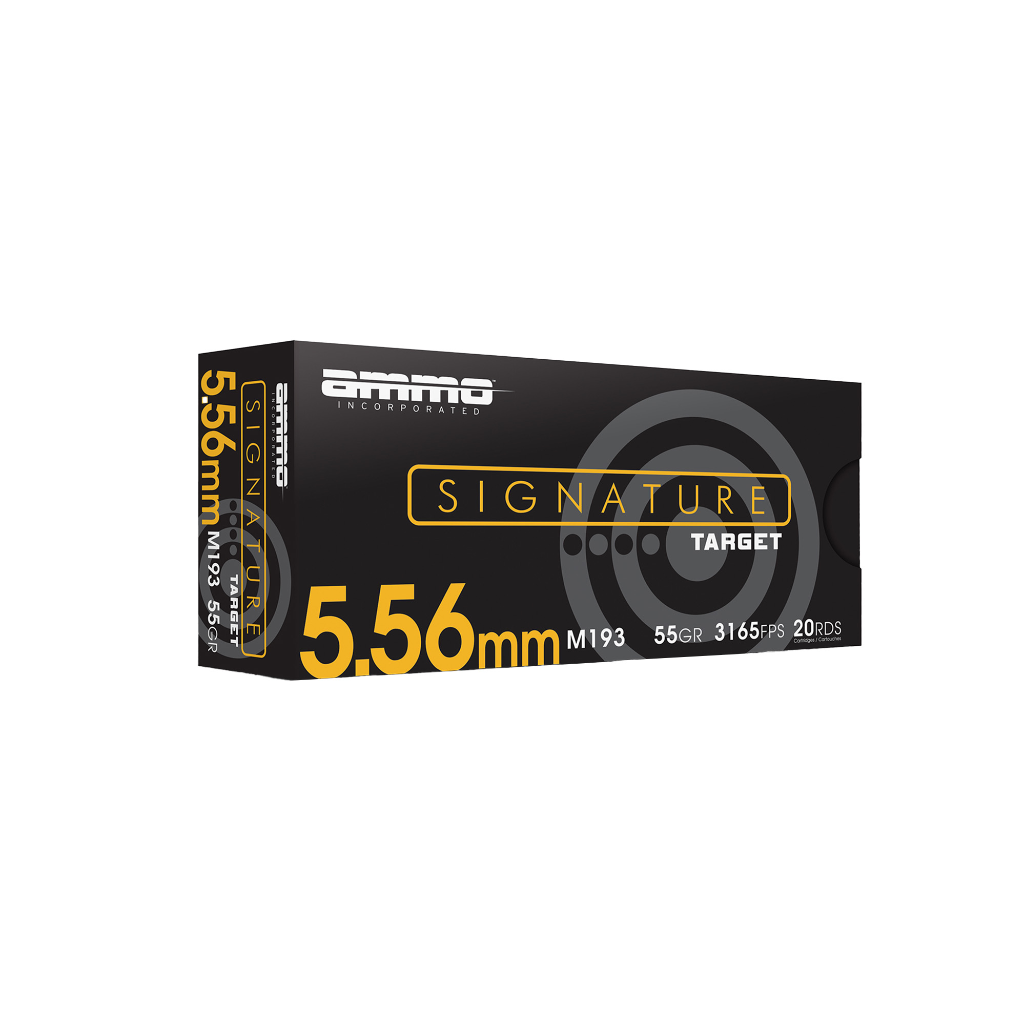 818778024254 Ammo Inc St 5.56 55gr M193 20/500