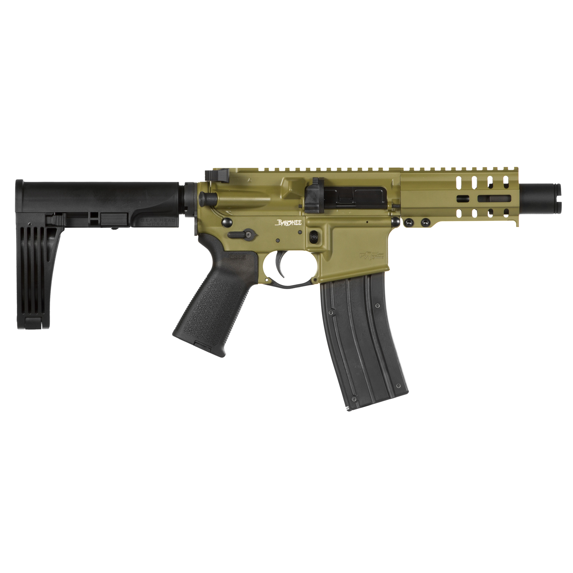 Cmmg Mk4 Banshee Pstl 4.5" 22lr Grn