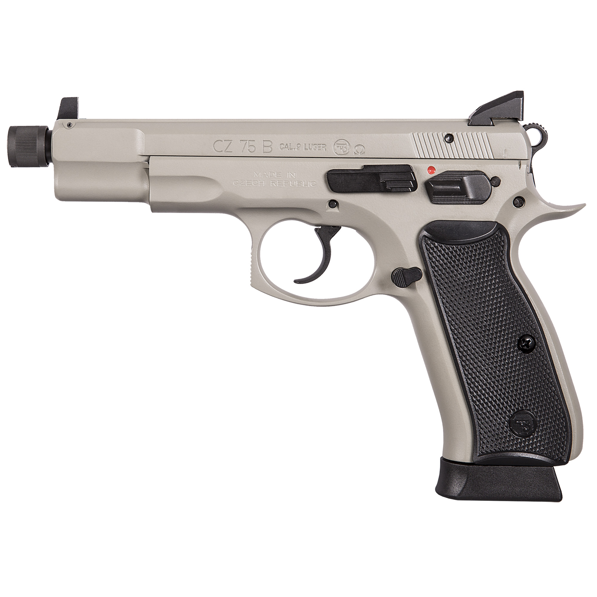 Cz 75b 9mm Urbn Gry Sr Ns 10rd