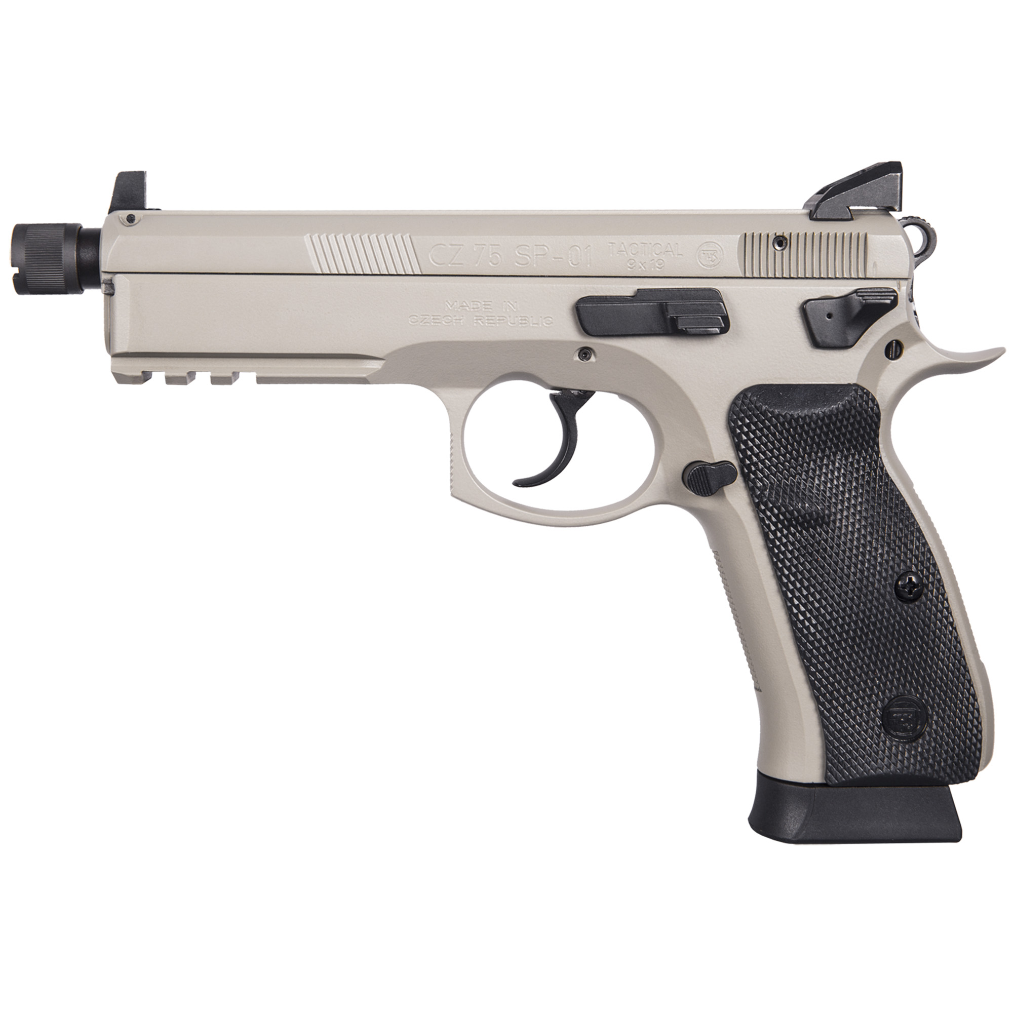 Cz Sp-01 Tac 9mm Urbn Gry Sr Ns 10rd