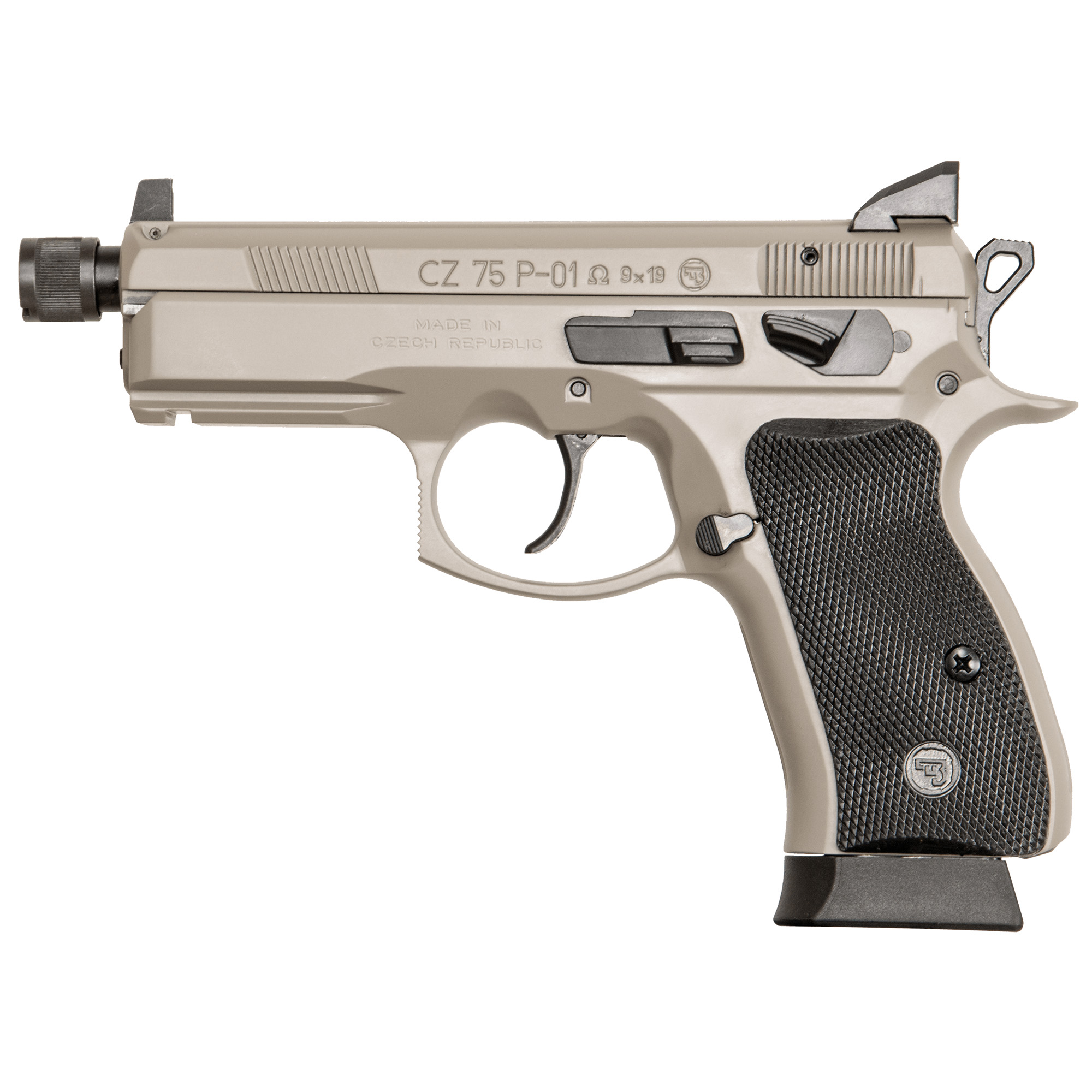 Cz P-01 9mm Urbn Gry Sr Ns 10rd