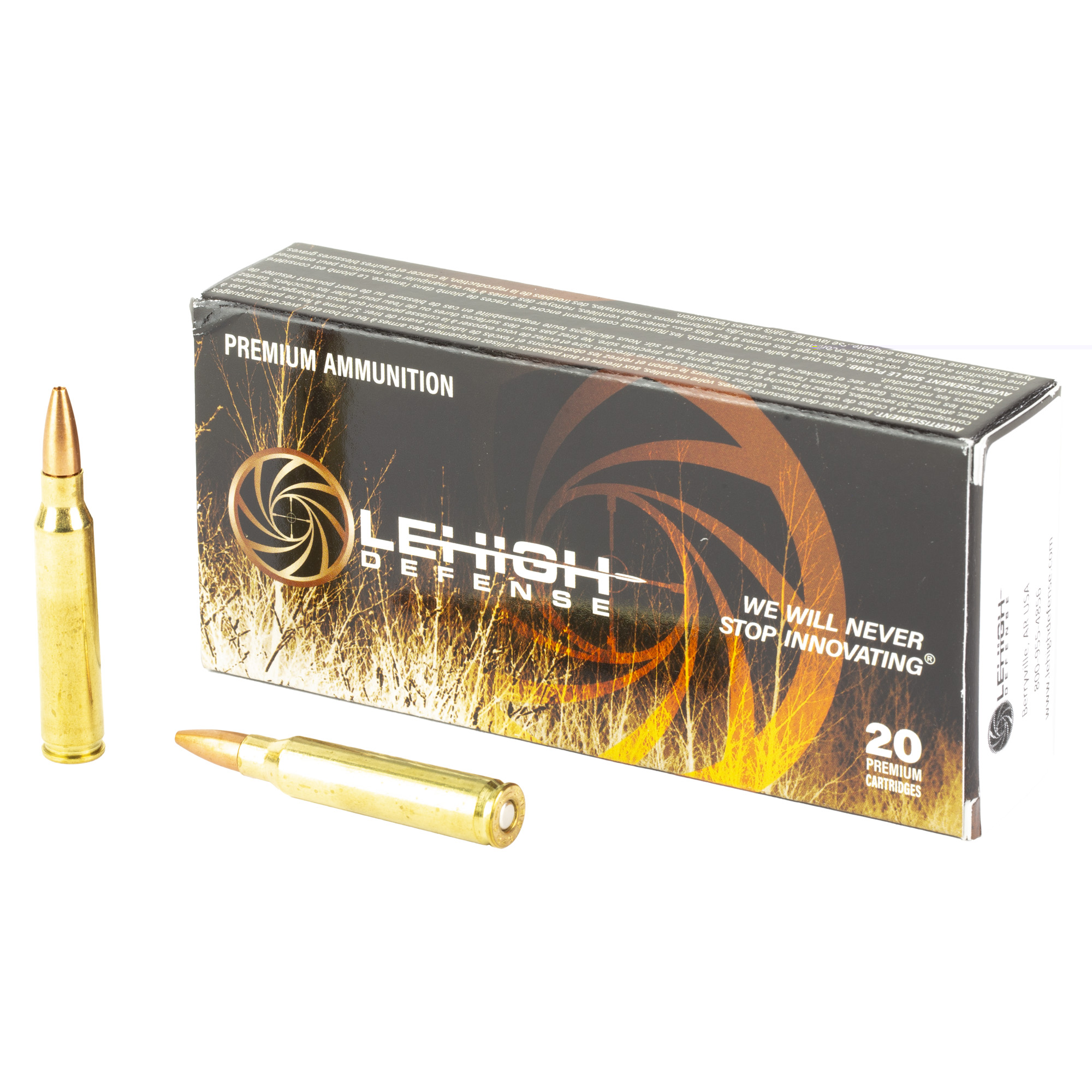 810025508524 Lehigh Ctrl Chaos 223rem 55gr 20/200