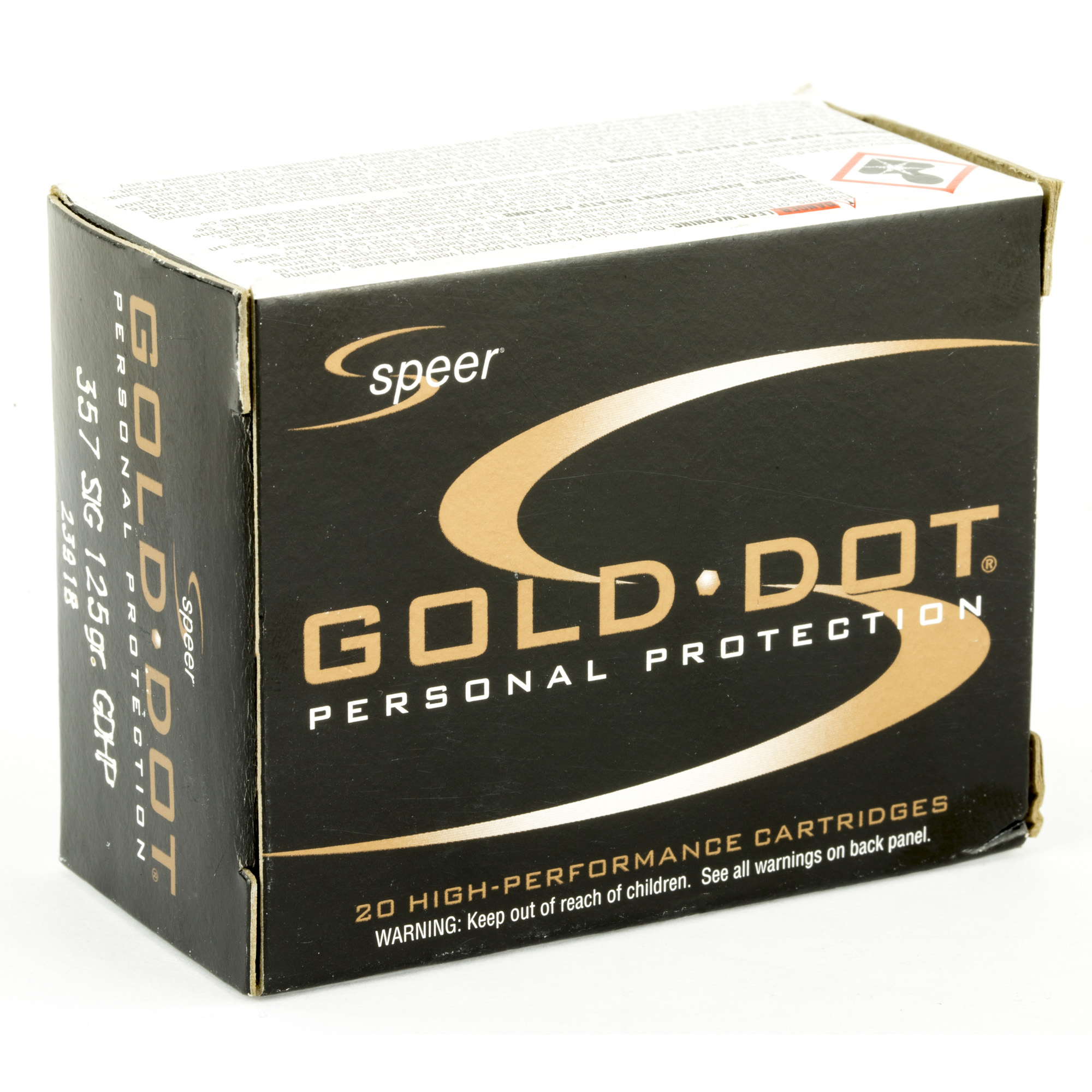 Spr Gold Dot 357sig 125gr Hp 20/500