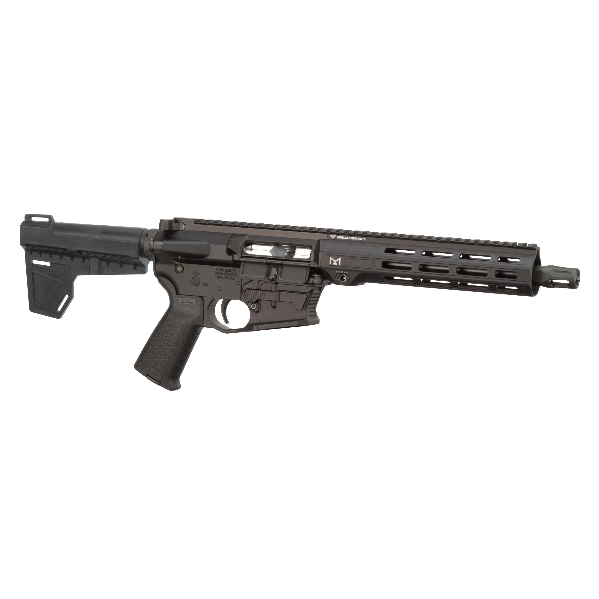 Nordic Pstl 9mm 8.5" Modular For M&p