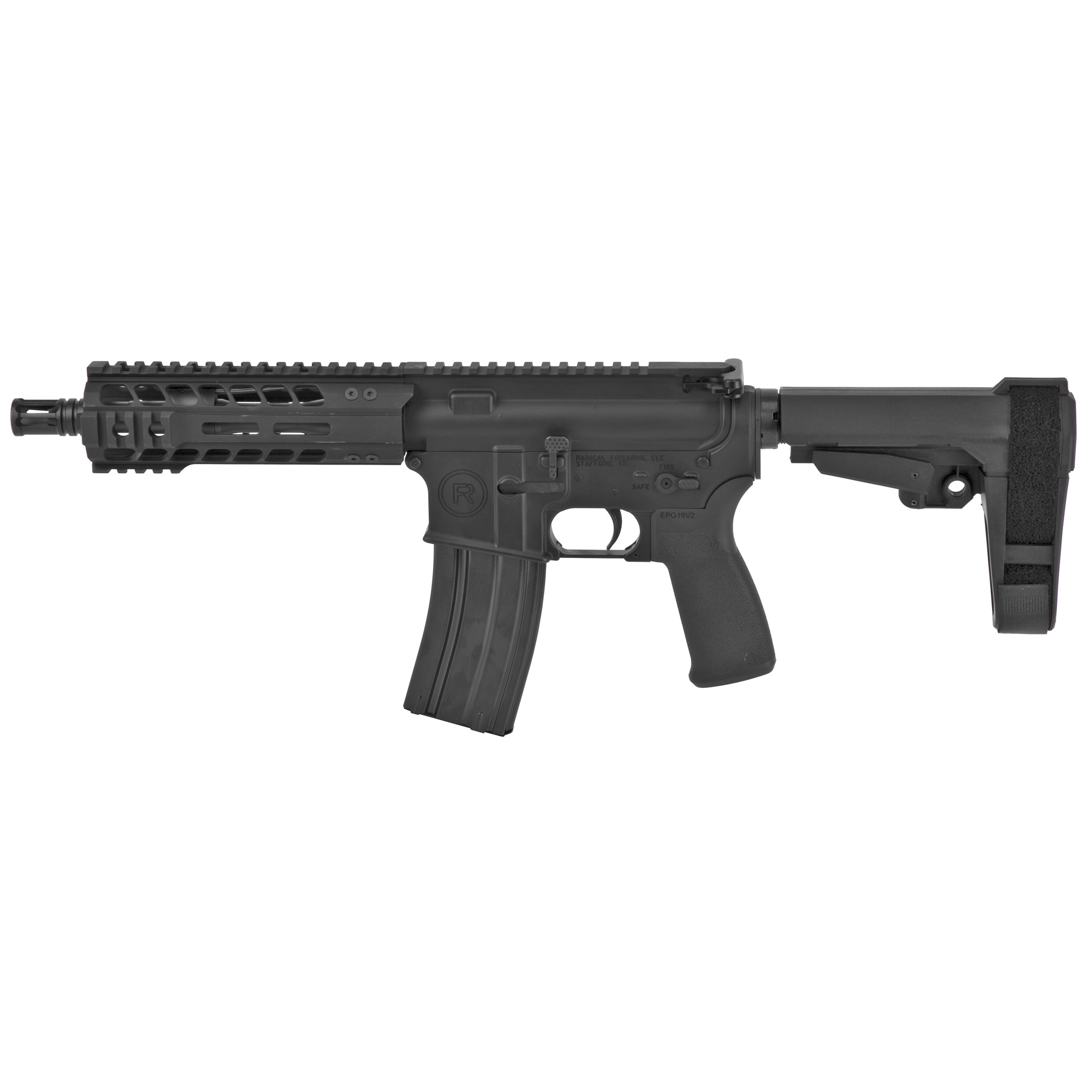 814034021968 Radical Pstl 556 7.5" Mlok 30rd Blk