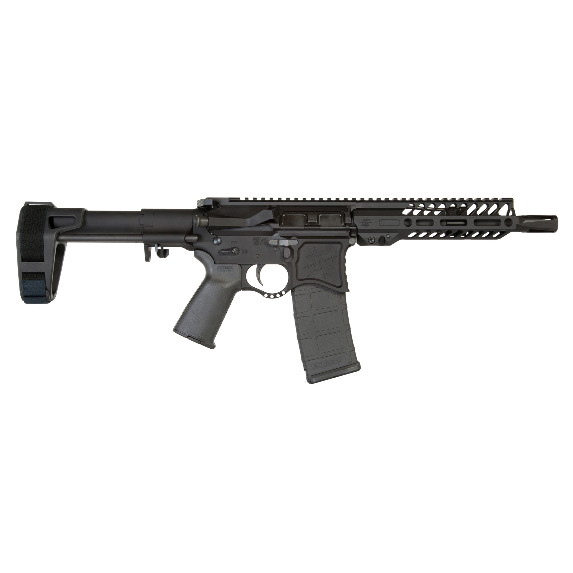 811452021532 Seekins Nxp8 Pistol 300blk 8" Sb Brc