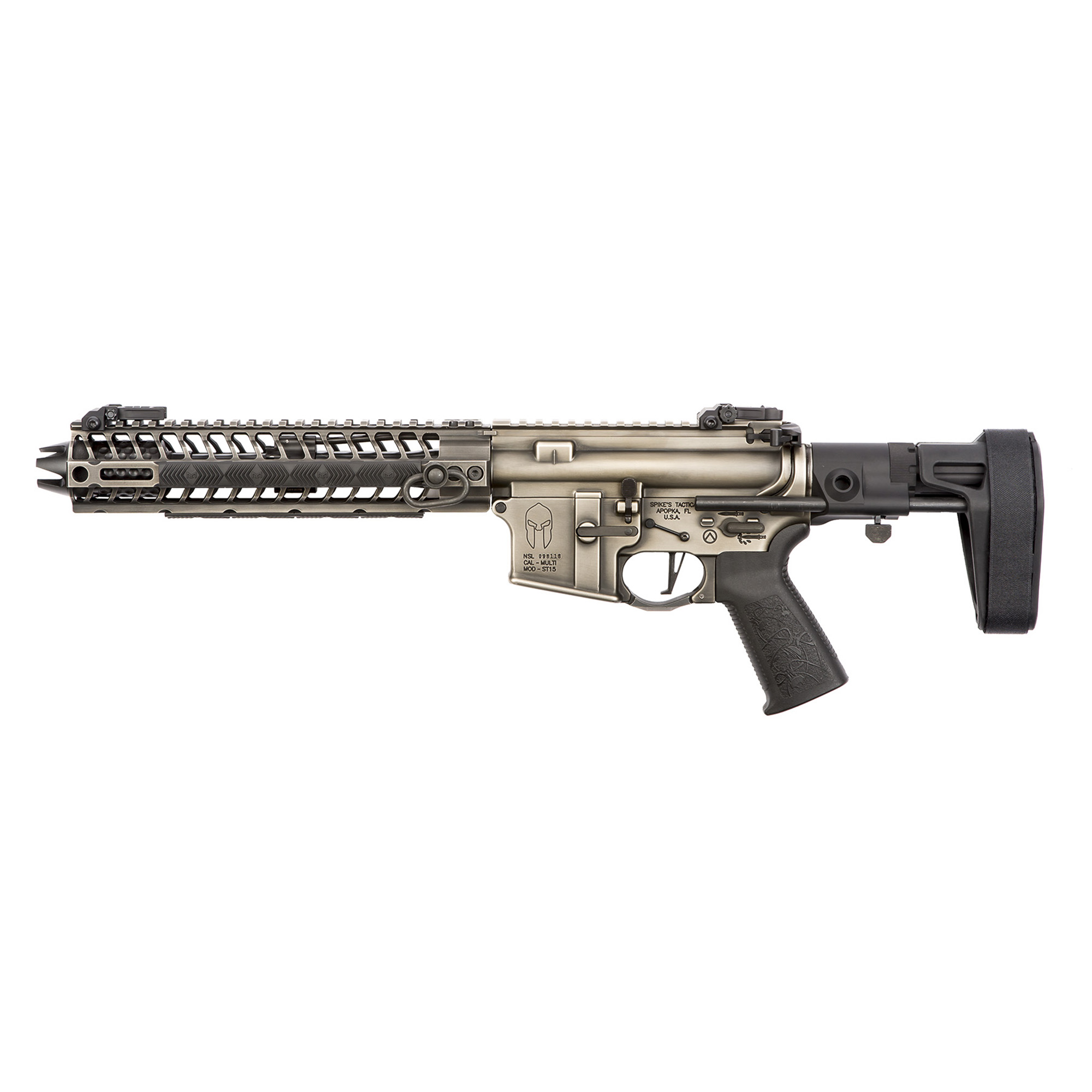 Spike's Pstl 556nato 8.1" Sprtn Mxim