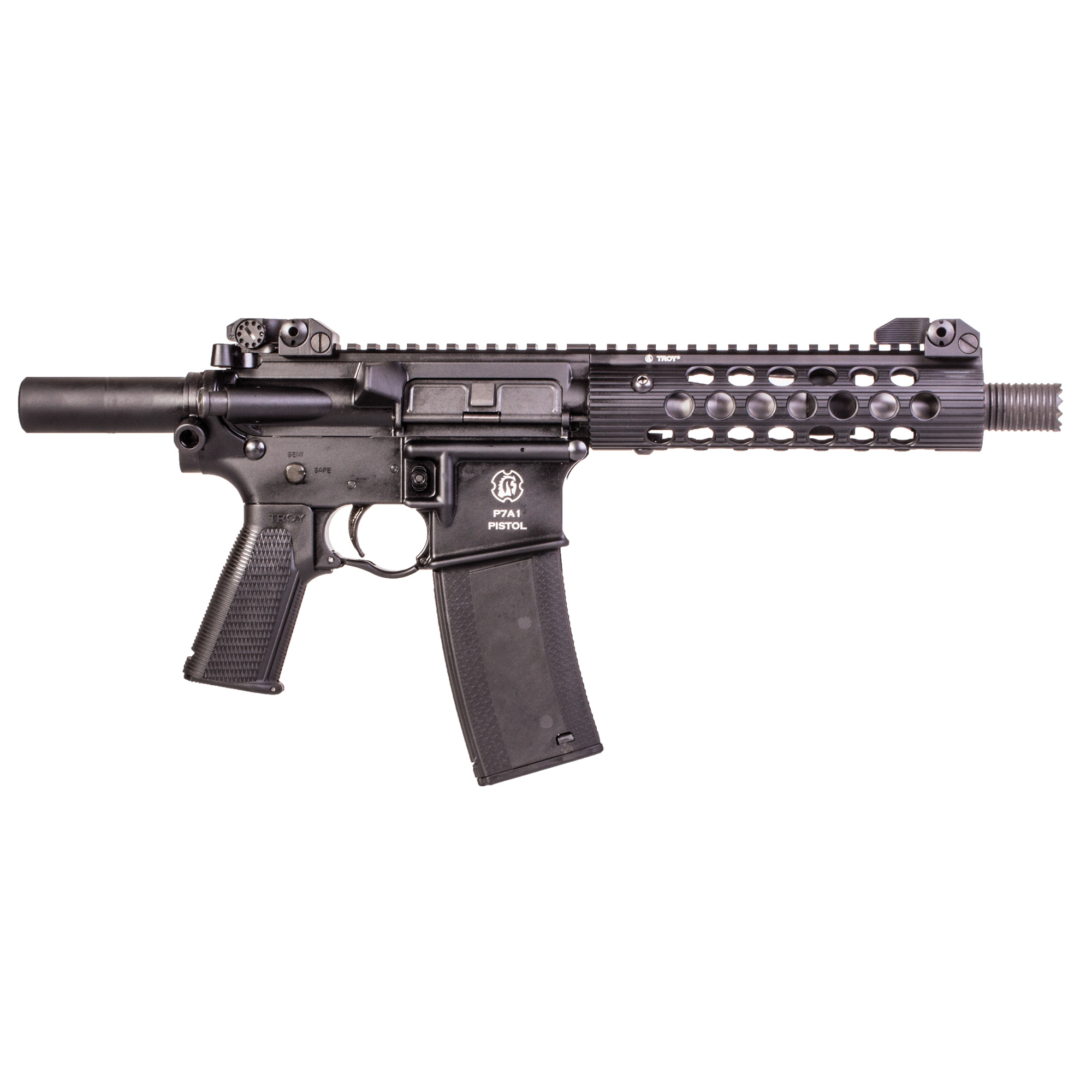 Troy P7a1 Pistol 7.5" Blk 30rd