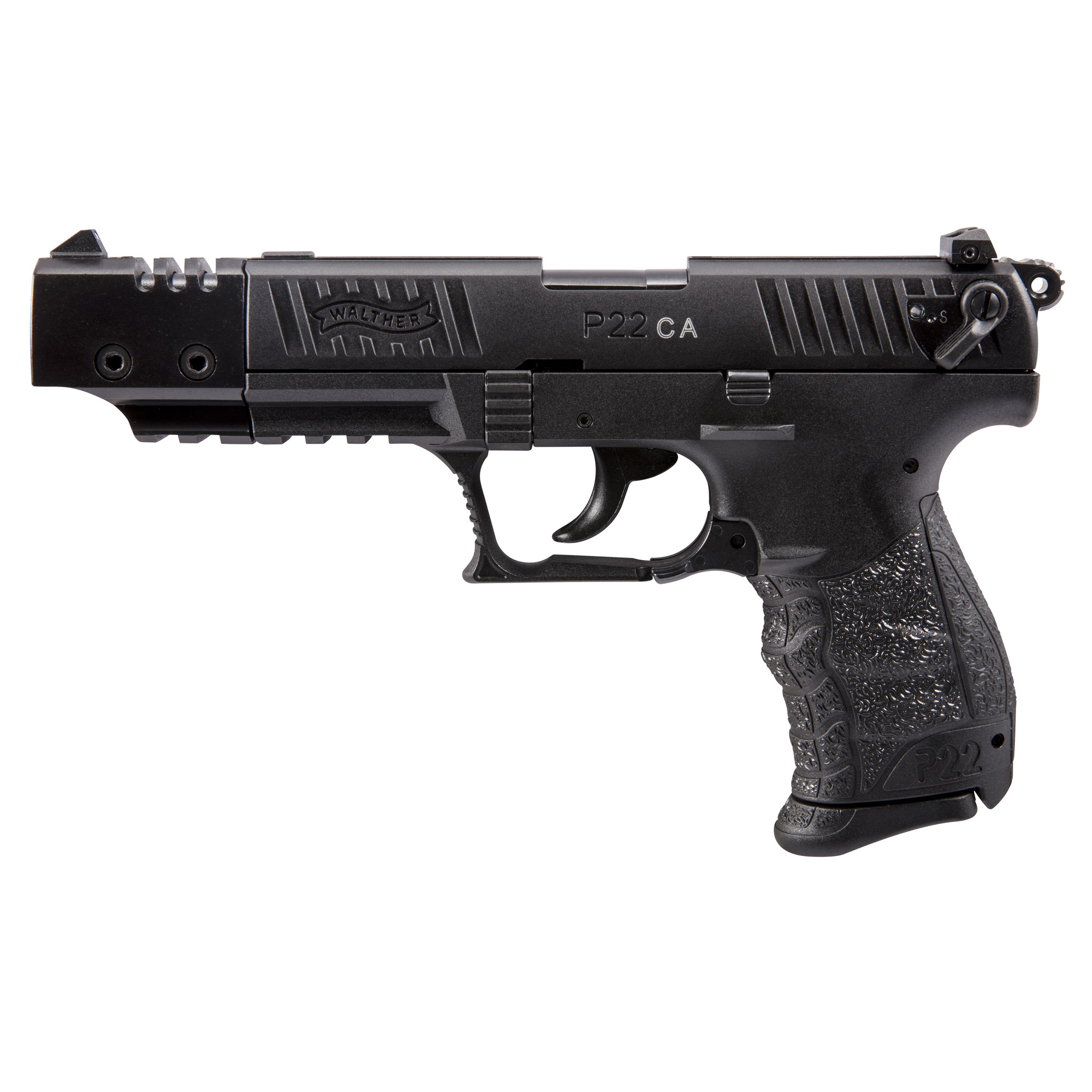 Wal P22 22lr 5" Black Trgt 1-10rd Ca