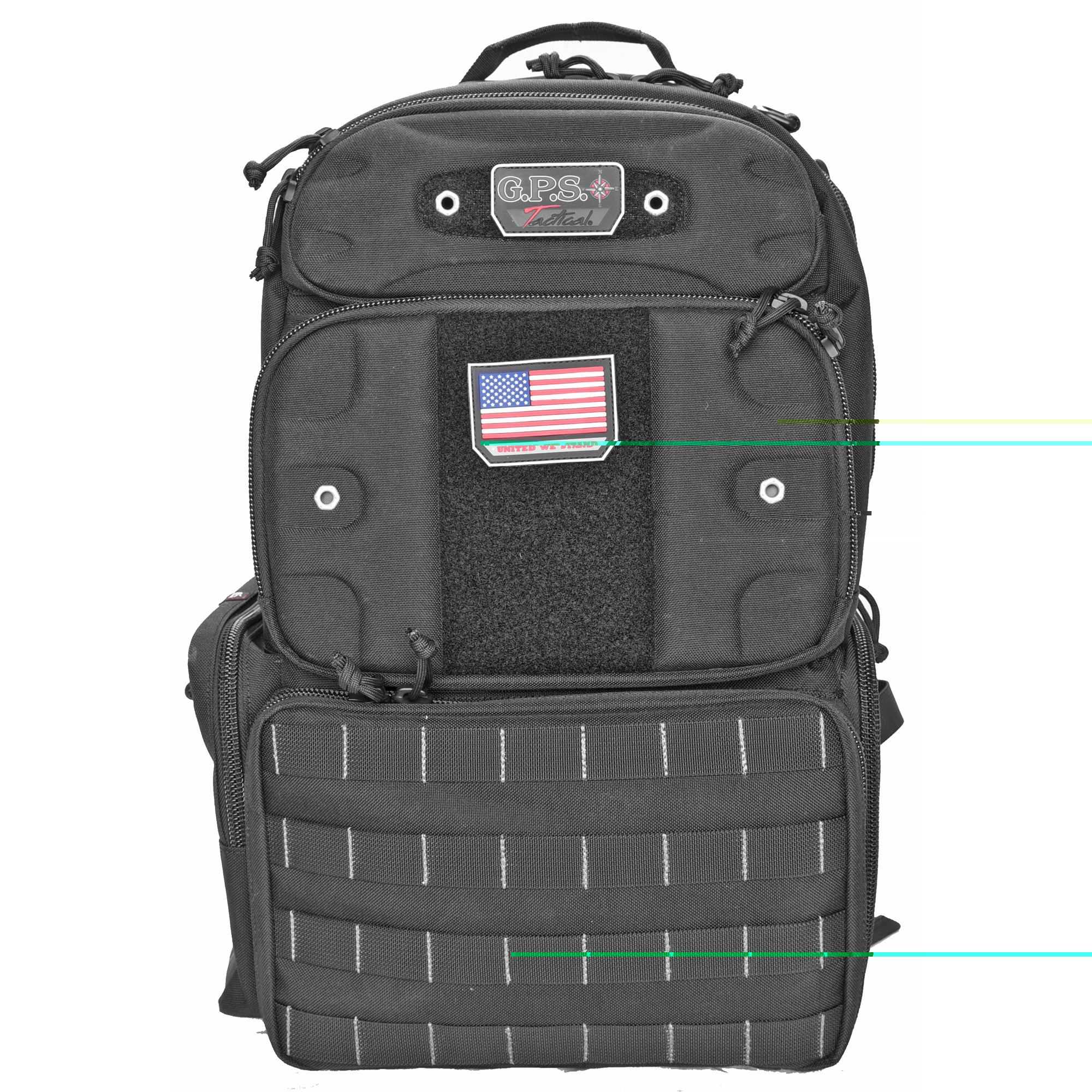 Gps Tac Range Backpack Tall Black Gun Cases & Gun Storage at