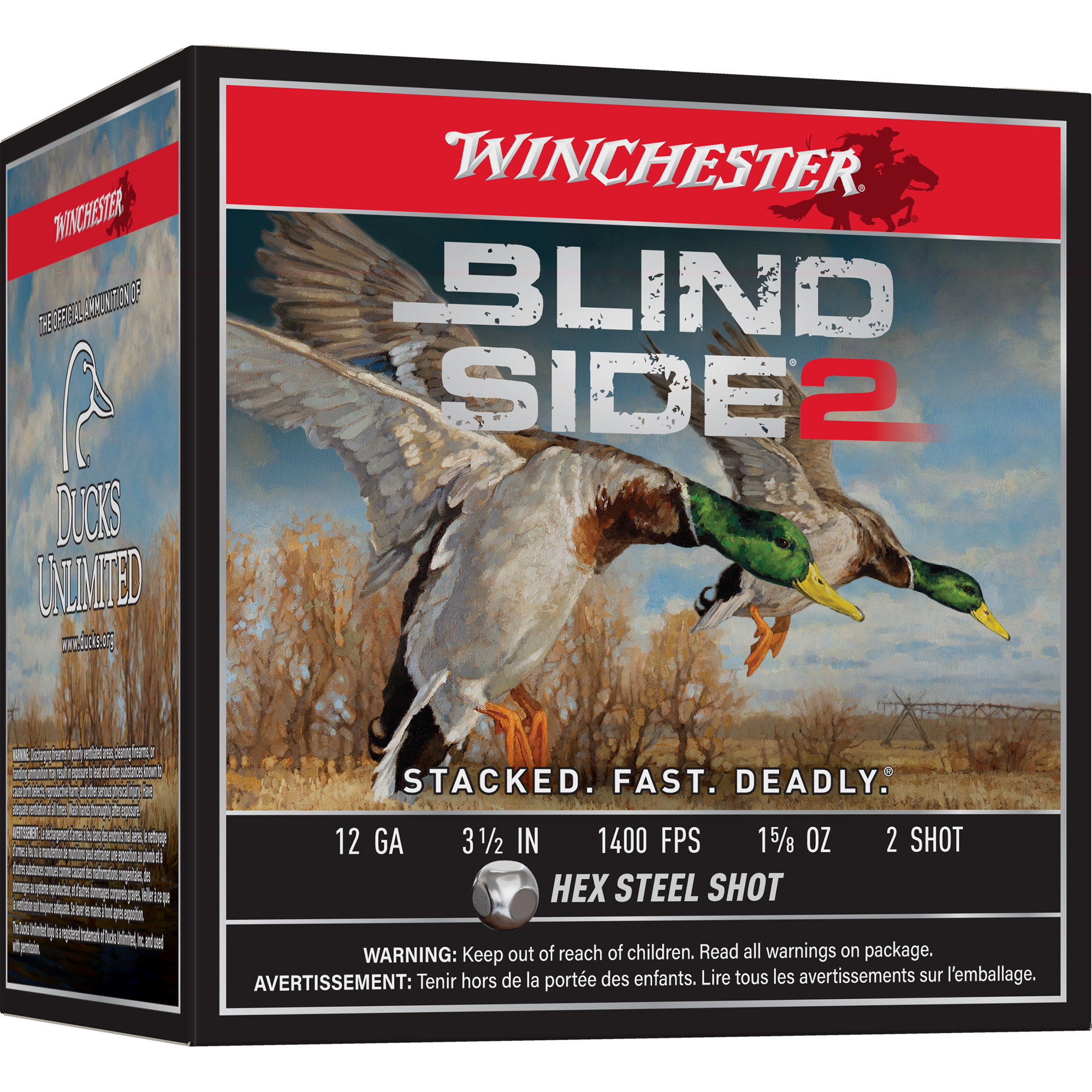 Win Blind Side 2 12ga 3.5" #2 25/250