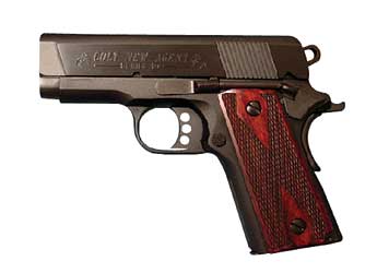 Colt New Agent Defender 45acp 3"black