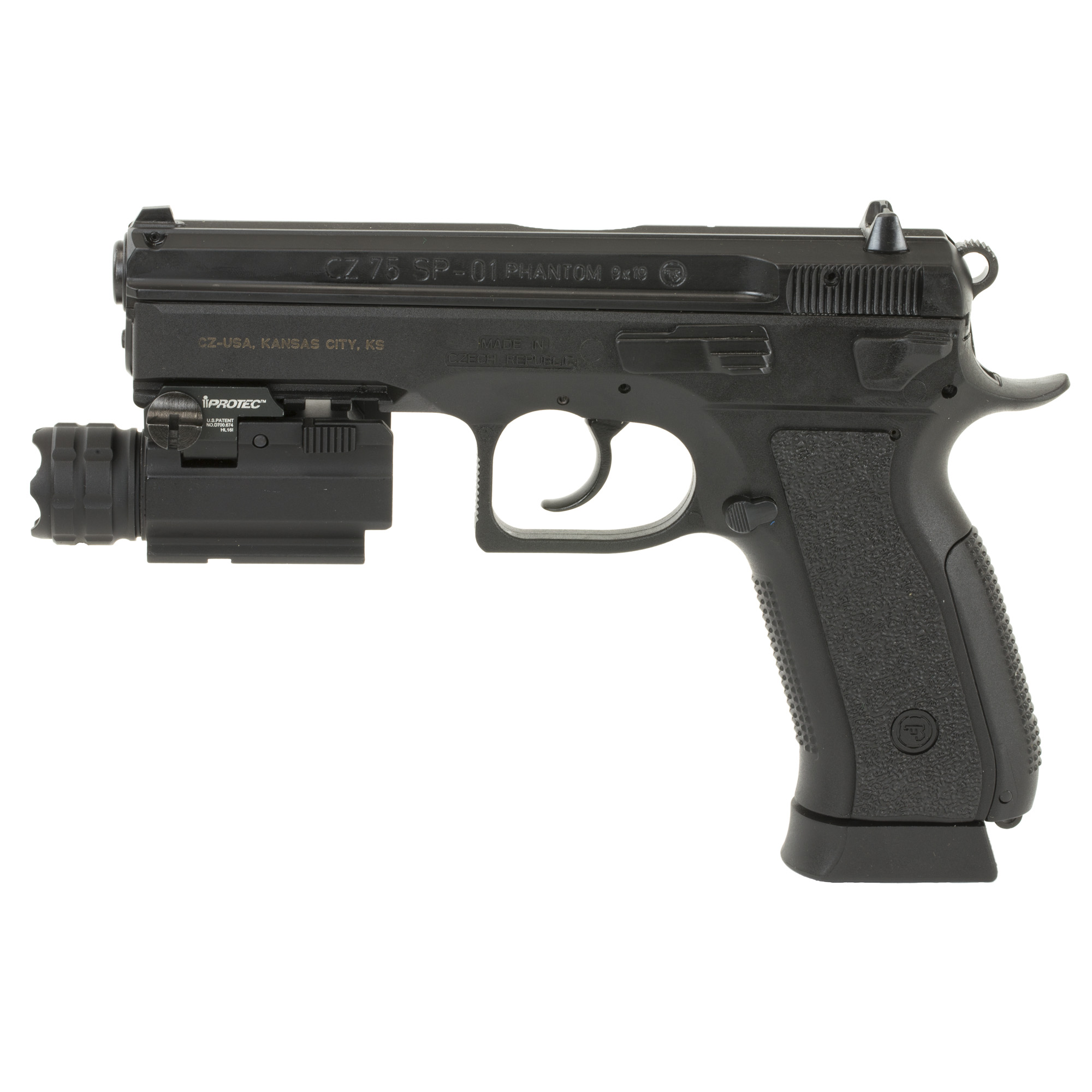 Cz 75 Sp-01 Phntm 9mm 18rd W/wpnlght