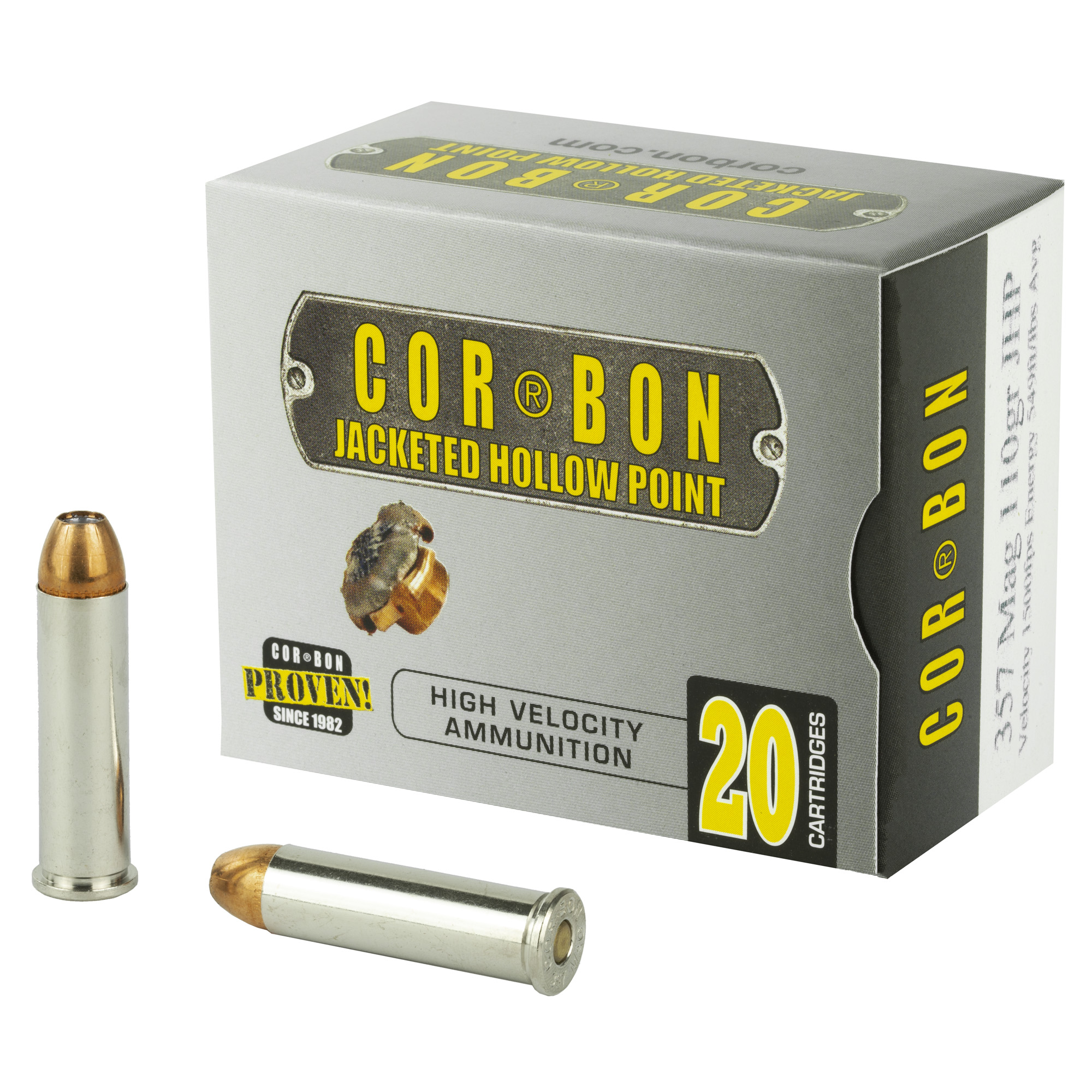 757750357068 Corbon 357mag 110gr Jhp 20/500