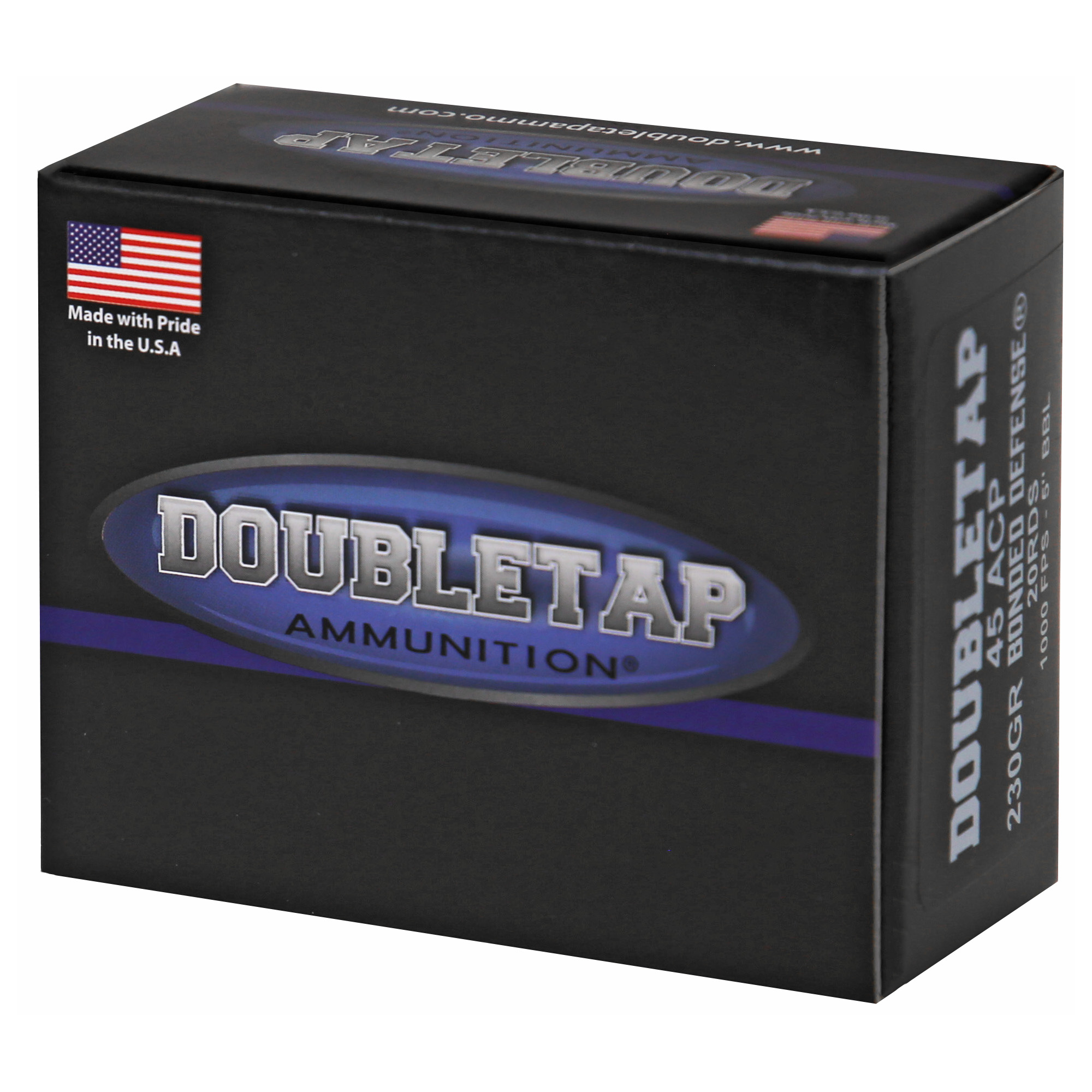 Dbltap 45acp 230gr Jhp 20/1000