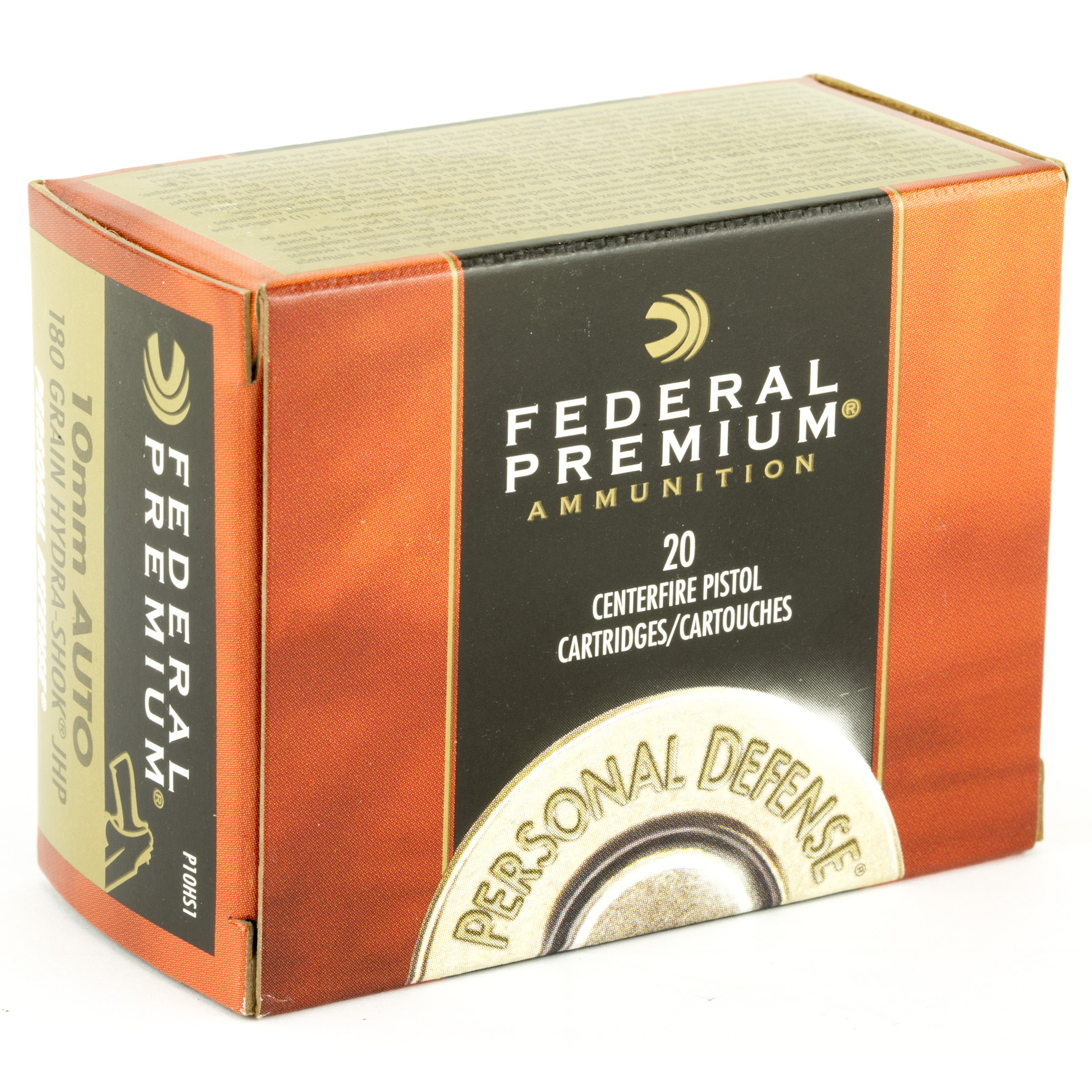 029465088439 Fed Hydra-shok 10mm 180gr 20/500