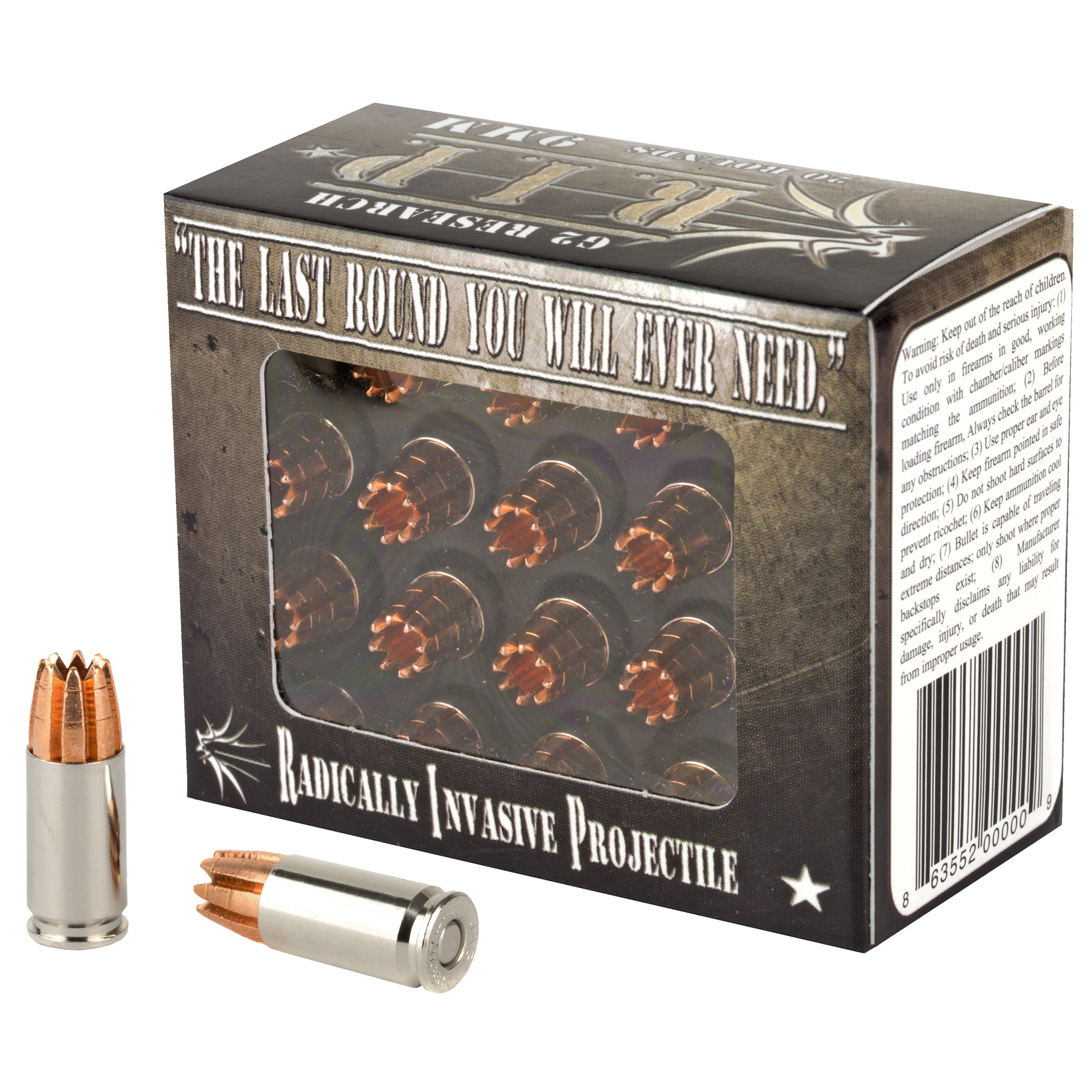 863552000009 G2r Rip 9mm 92gr 20/500