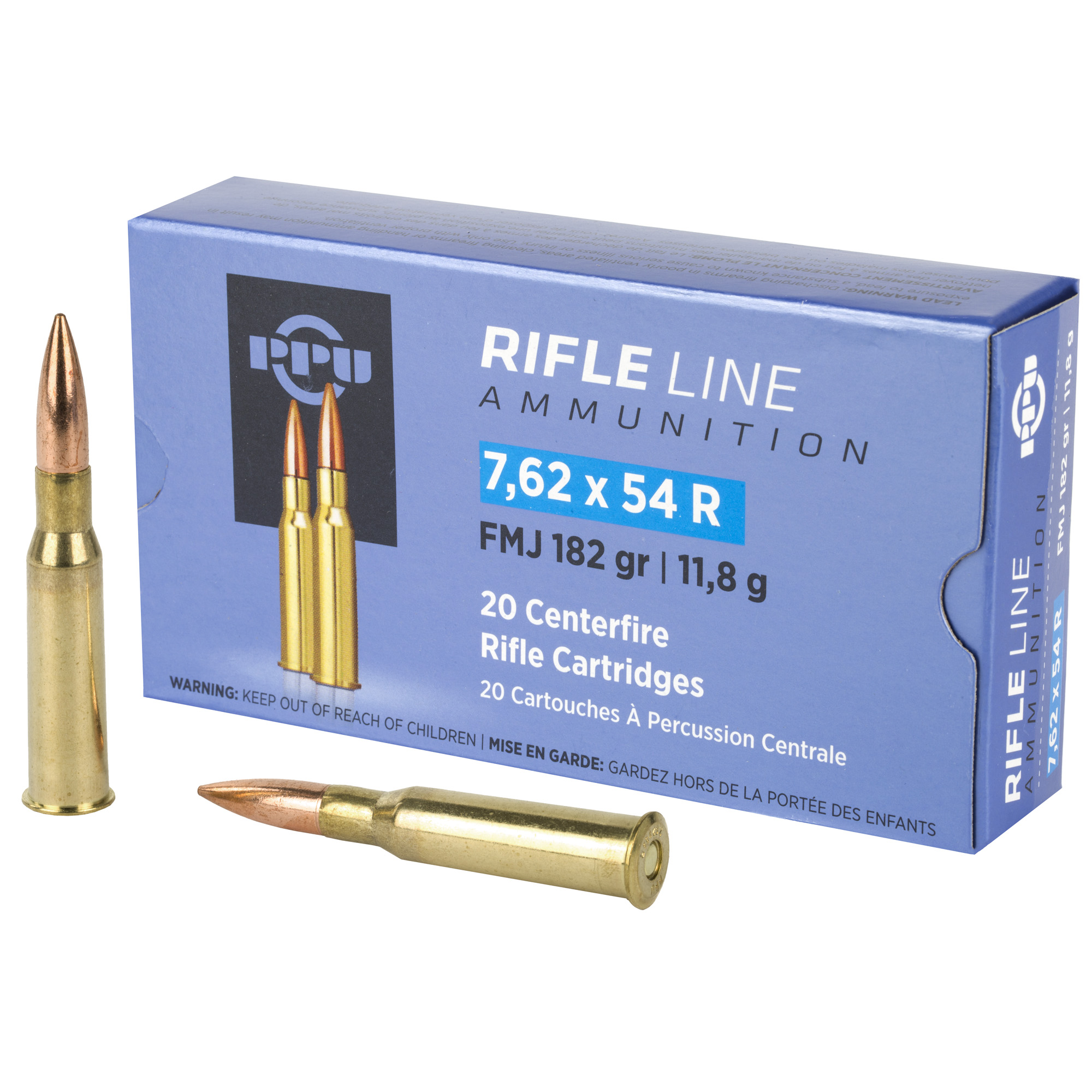 8605003812883 Ppu 7.62x54r Fmj 182gr 20/200