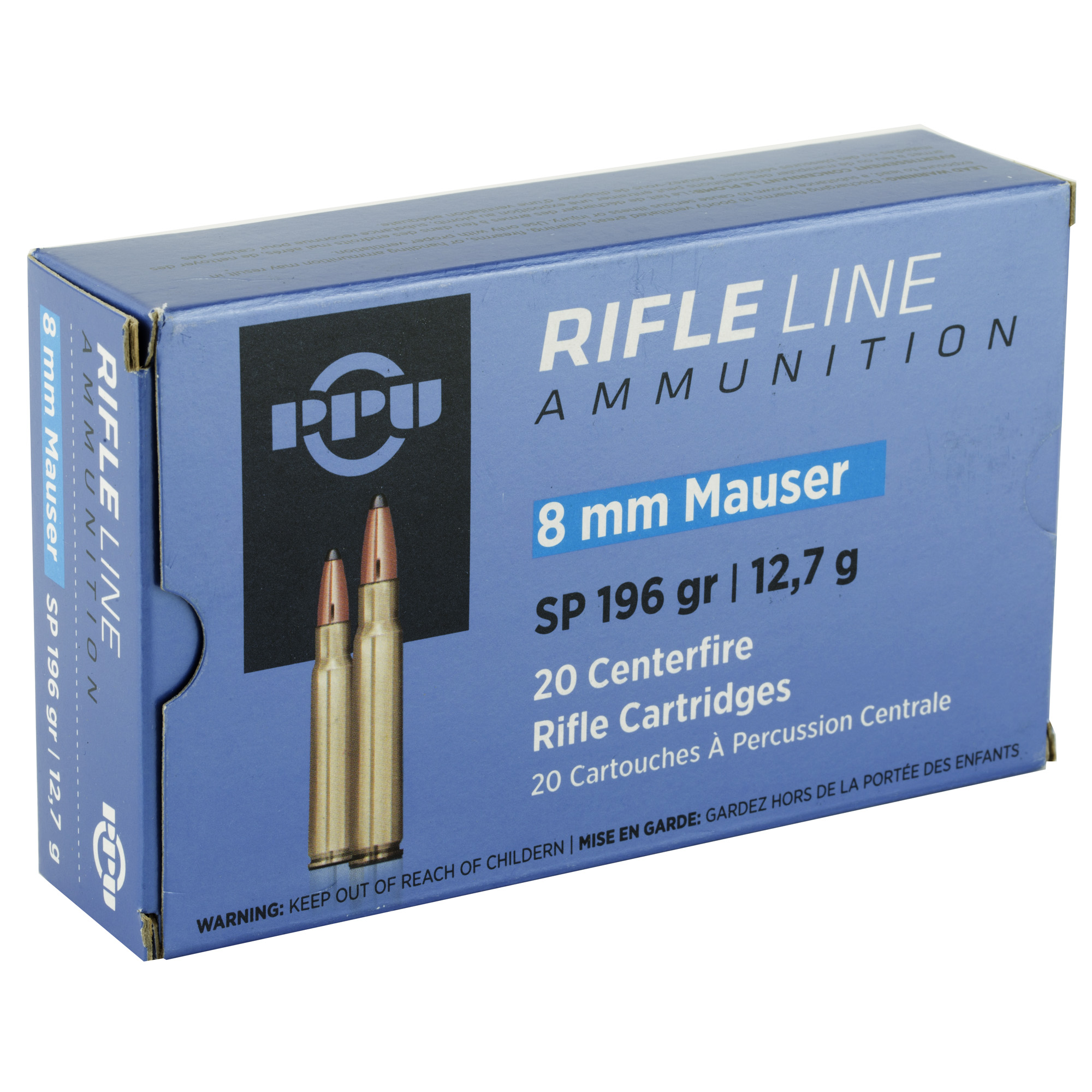 8605003812913 Ppu 8mm Mauser Sp 196gr 20/200