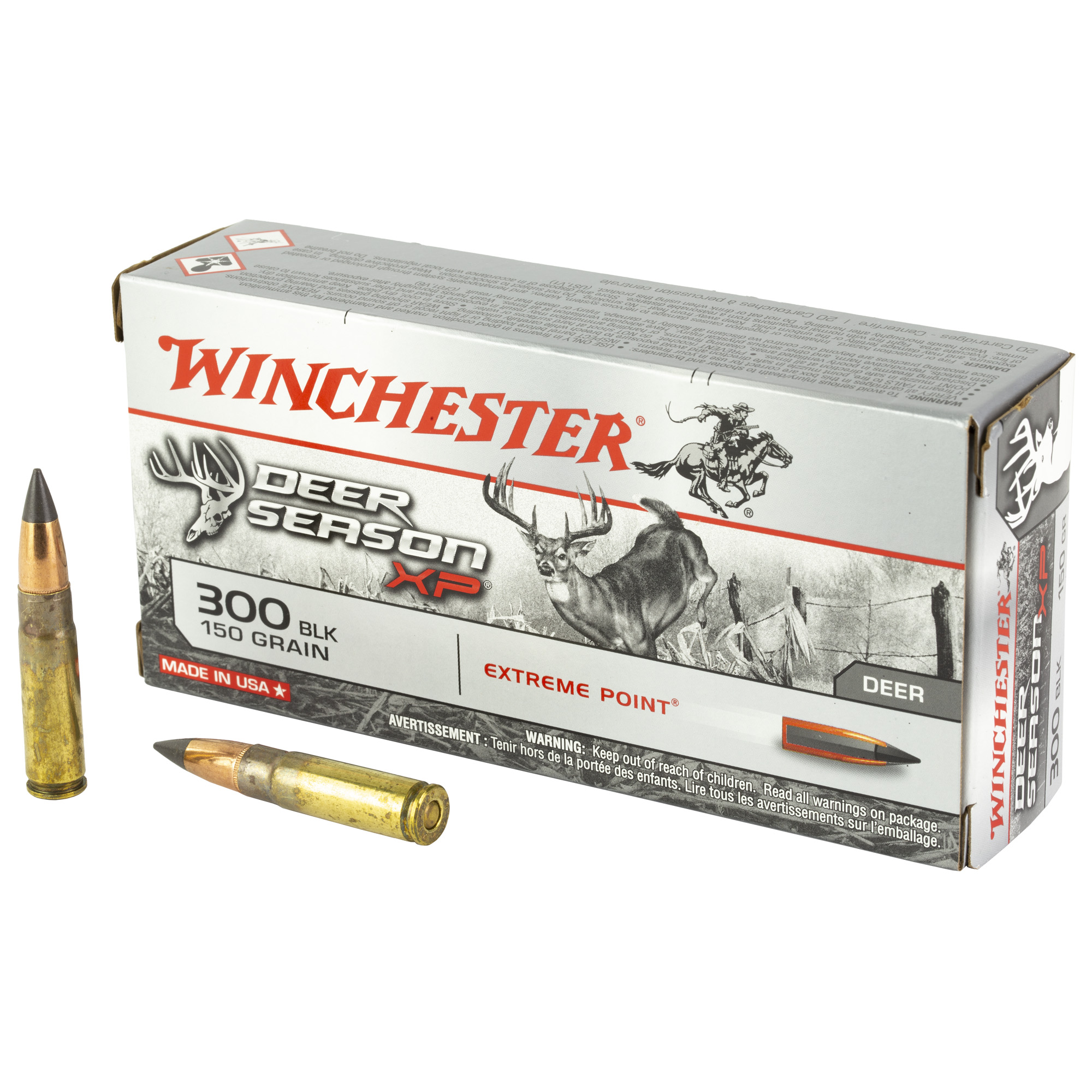 020892222670 Win Deer Ssn Xp 300blk 150gr 20/200