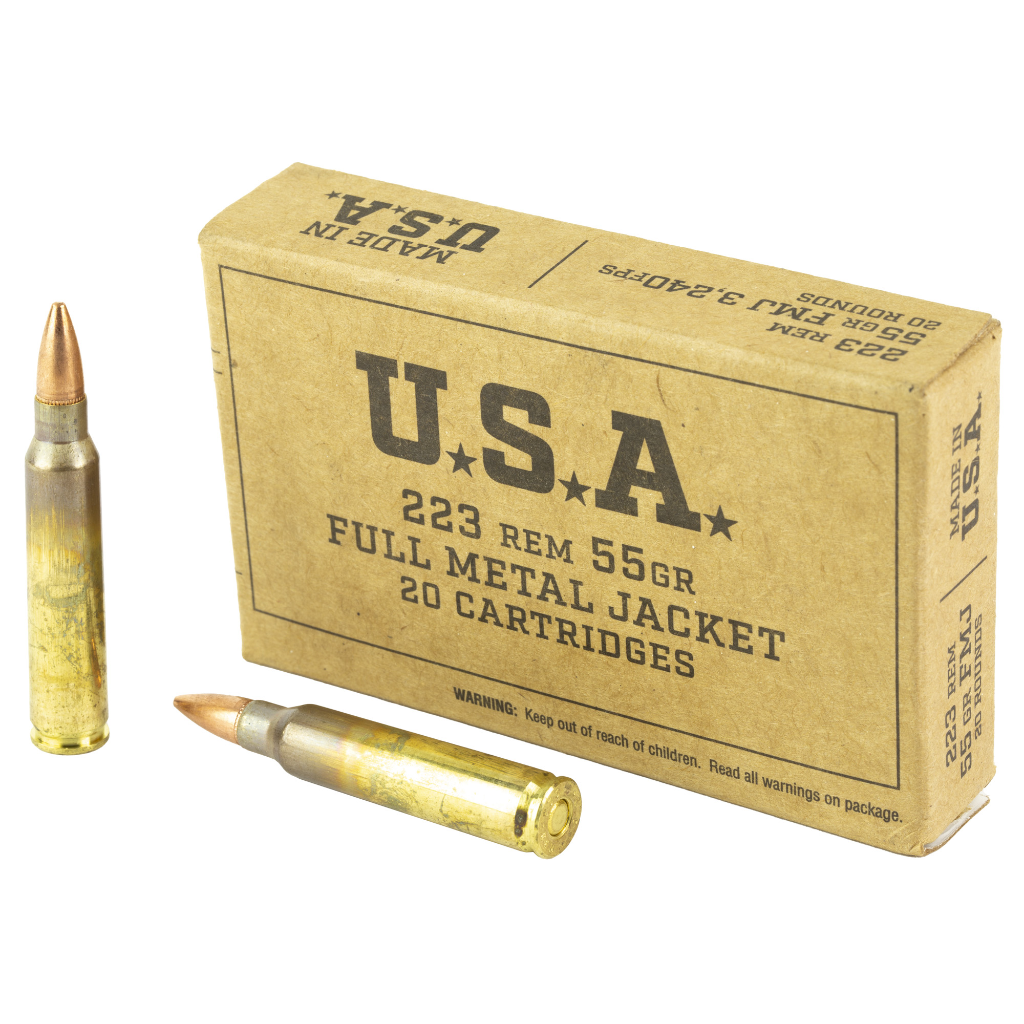 020892233379 Win 223rem 55gr Fmj 20/1000