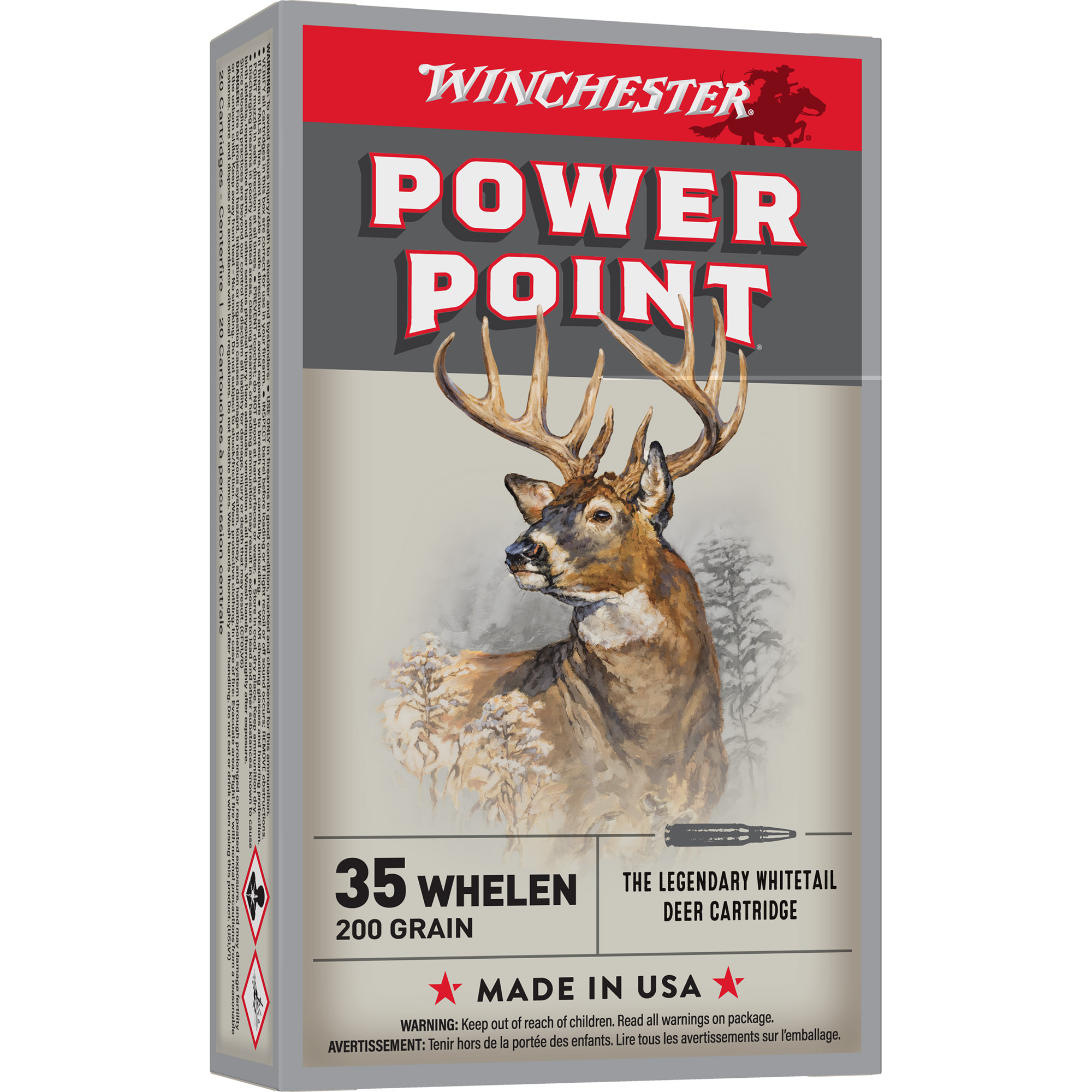 020892232105 Win Pwr Point 35 Whelen 200gr 20/200