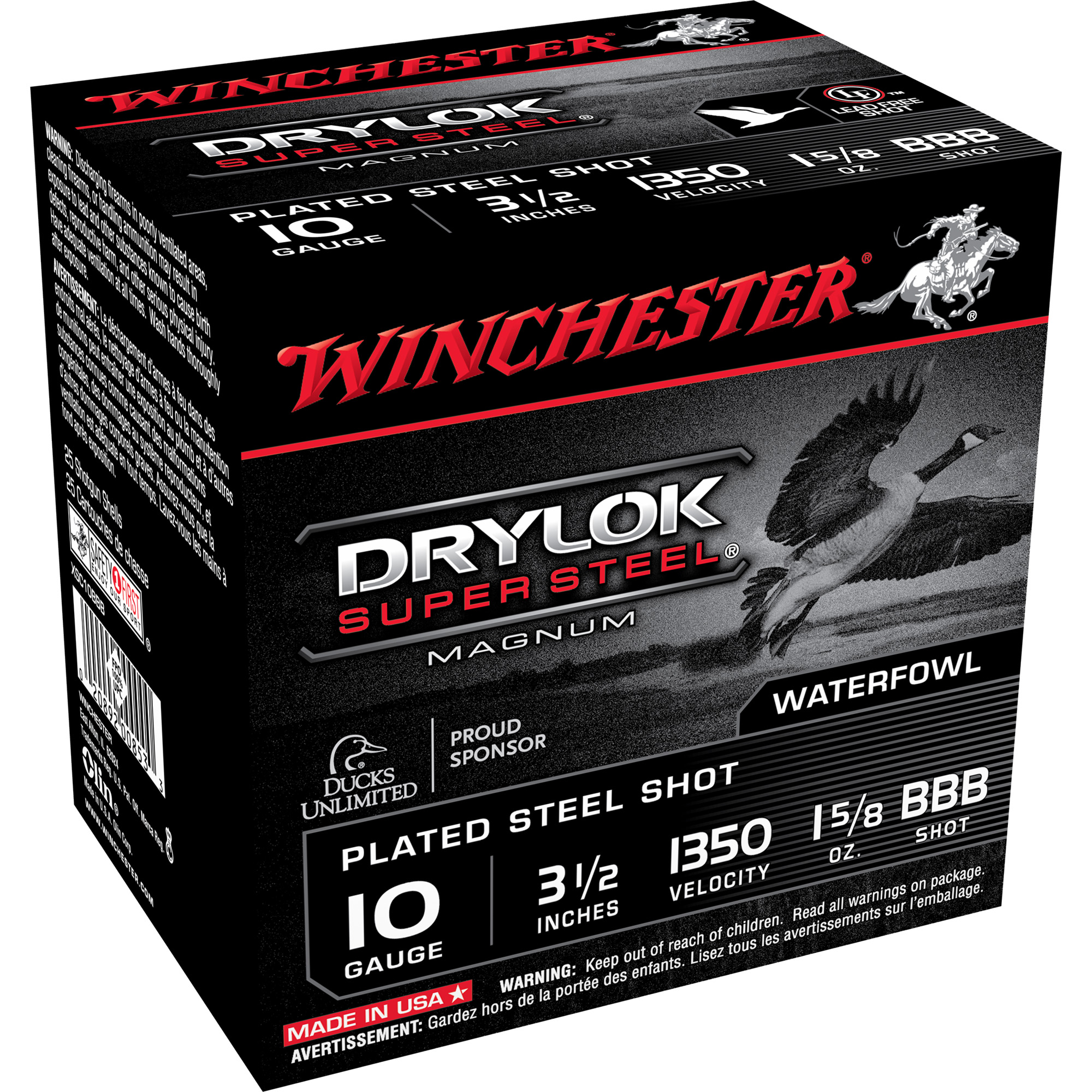 020892107083 Win Drylk Mag 10ga 3-1/2" Bb 25/250