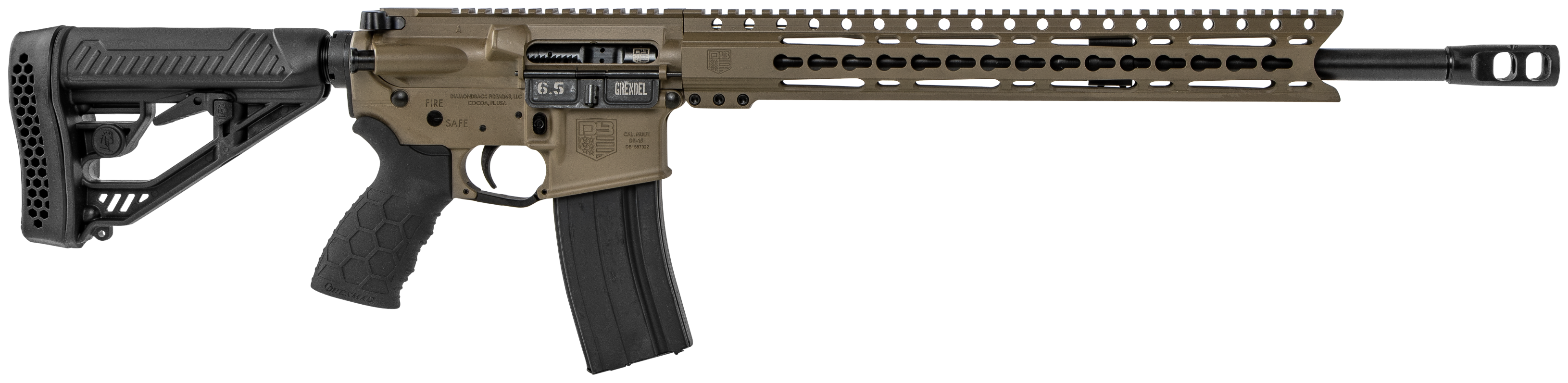 815875014843 Diamondback Db15 Elite, Dia Db1565gefde   6.5grn 15k               28r Fde