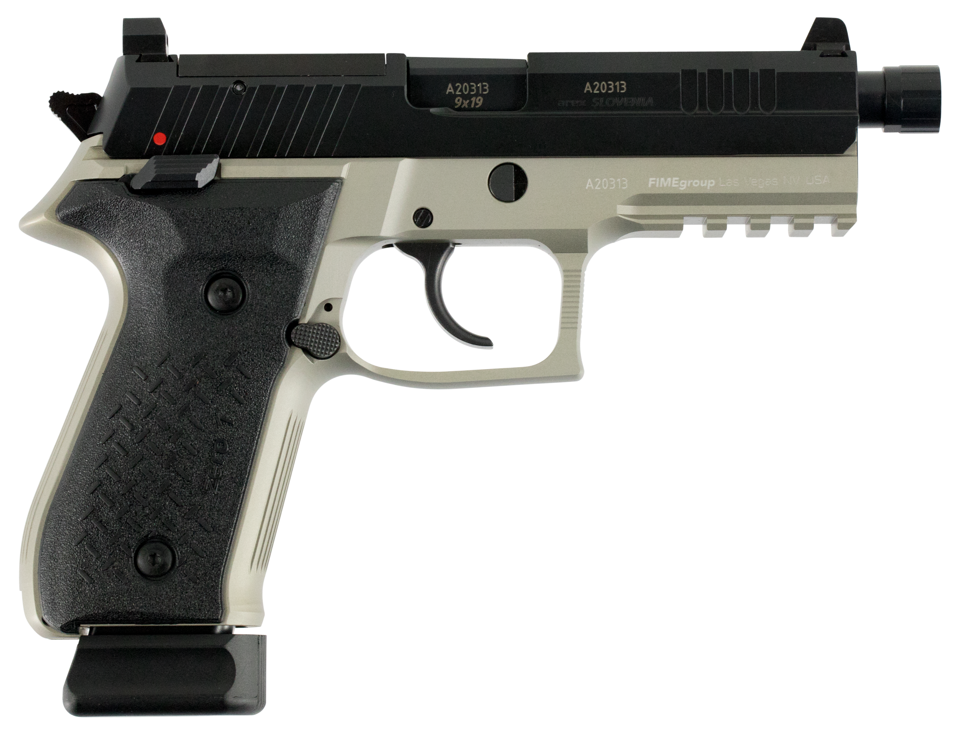 Arex Rex Zero 1, Arex*rexzero1t-13 Rex Zero Tact 9mm Gry 20rd