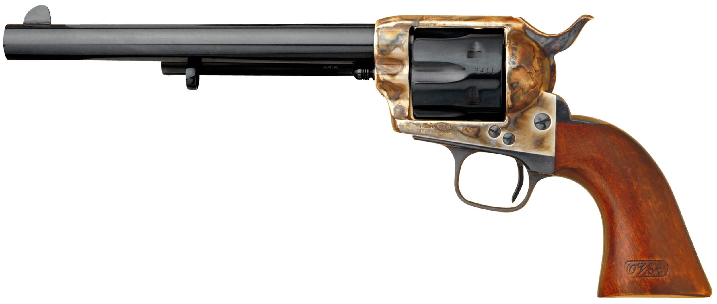 844234101702 Cimarron Model P, Cim Ca514m00 Us Cavalry 7.50in 45lc Om