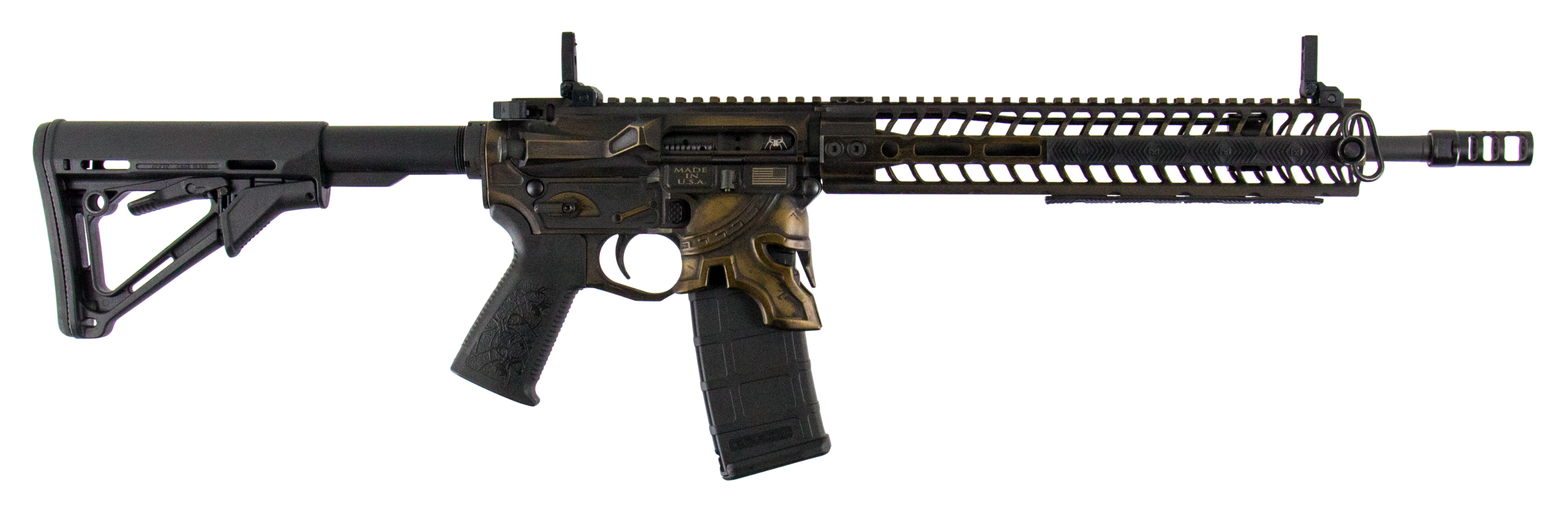 Spikes Spartan Rifle, Spike Str5610-m2r     Spartan Rfl  556 16" Mlok