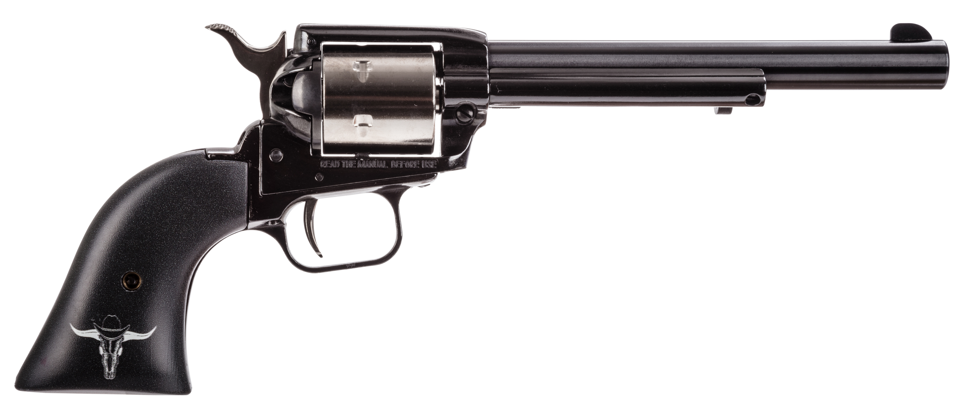 Heritage Mfg Rough Rider, Her Rr22tt6skull 22lr 6.50 Skull Grips 2tn