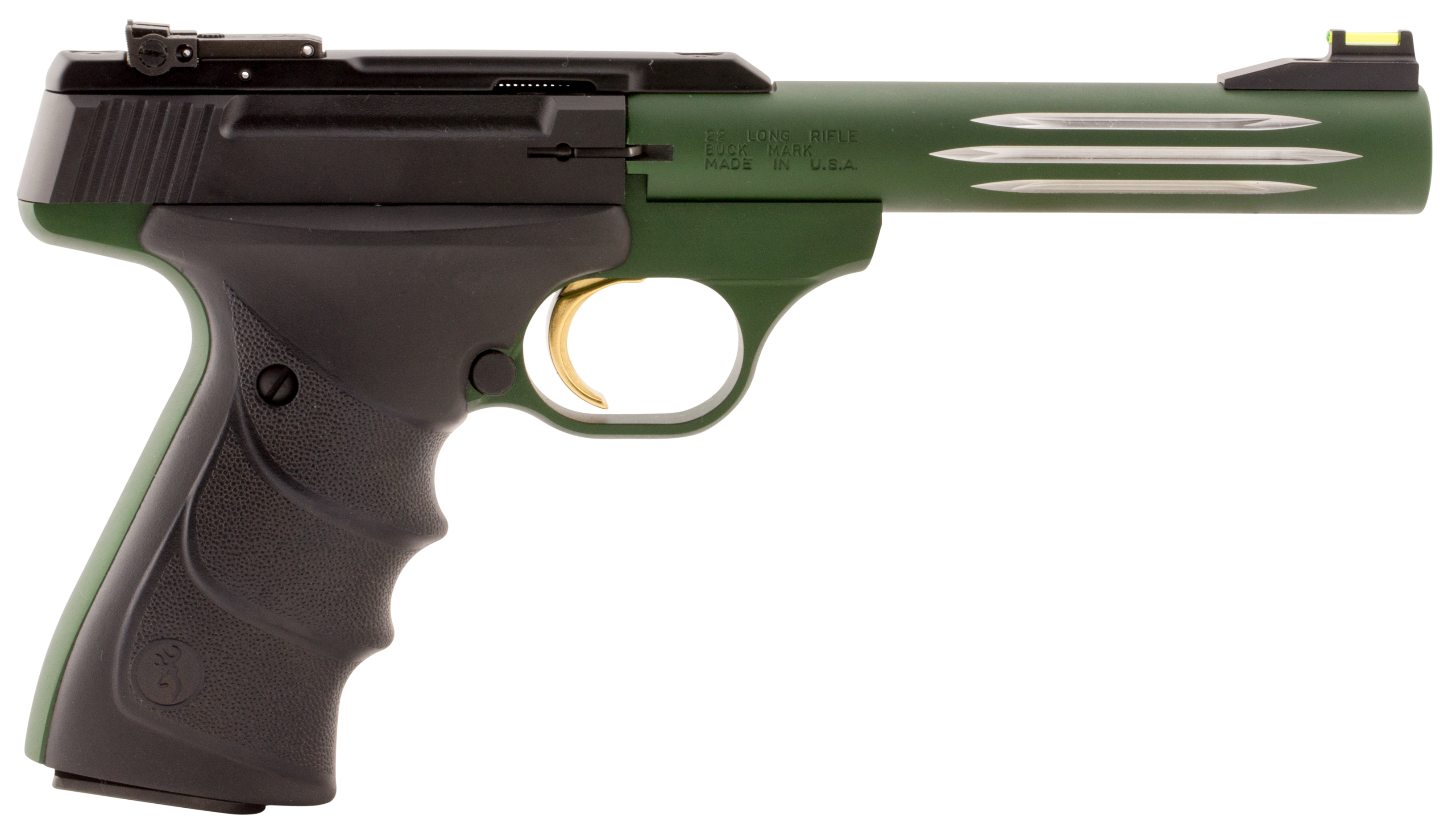 023614440192 Browning Buck Mark, Brn 051-516490 Bkmk Lt 22 Urx 5.5  Grn