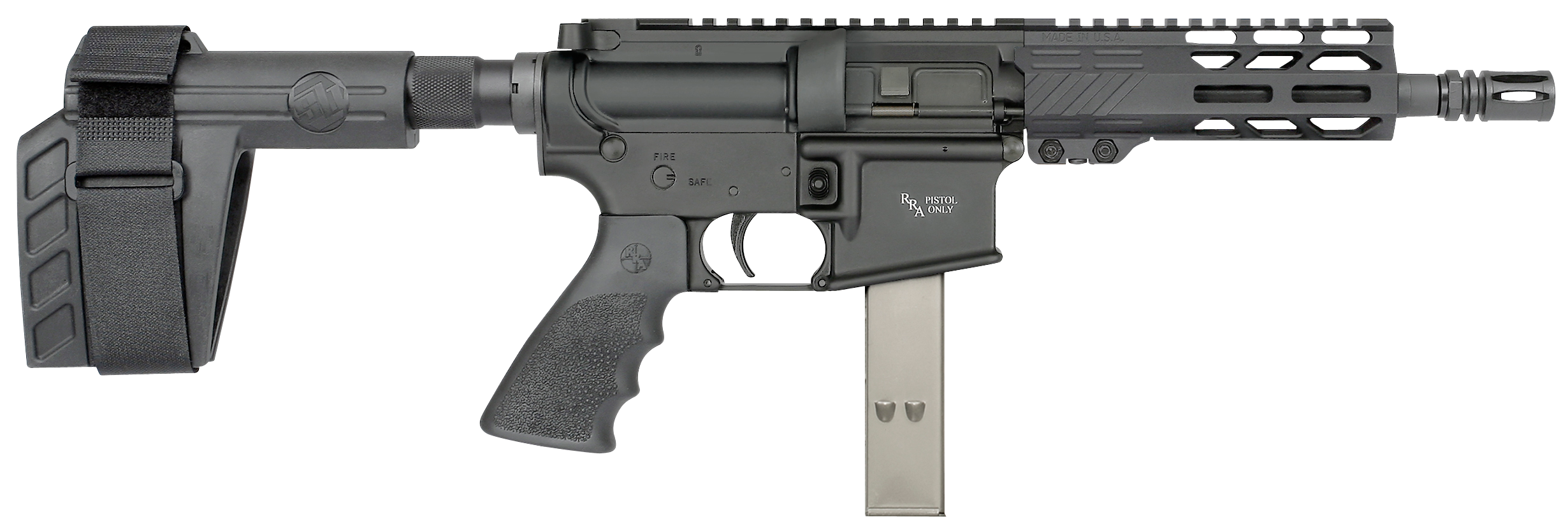 Rock River Arms Lar-9, Rock 9mm2132    9mm 7in  Pistol Arm Brace