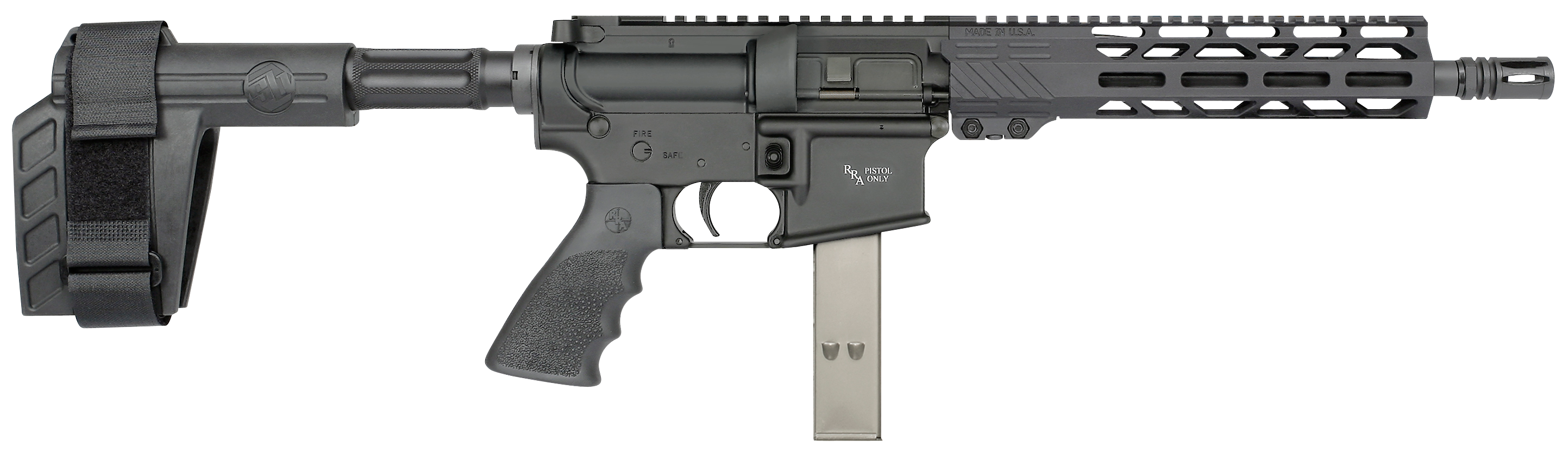 Rock River Arms Lar-9, Rock 9mm2142    9mm 10.5 Pistol Arm Brace