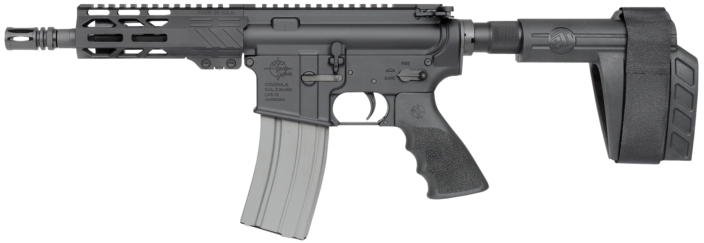 Rock River Arms Lar-15, Rock Ds2132     223 7in  Pistol Arm Brace