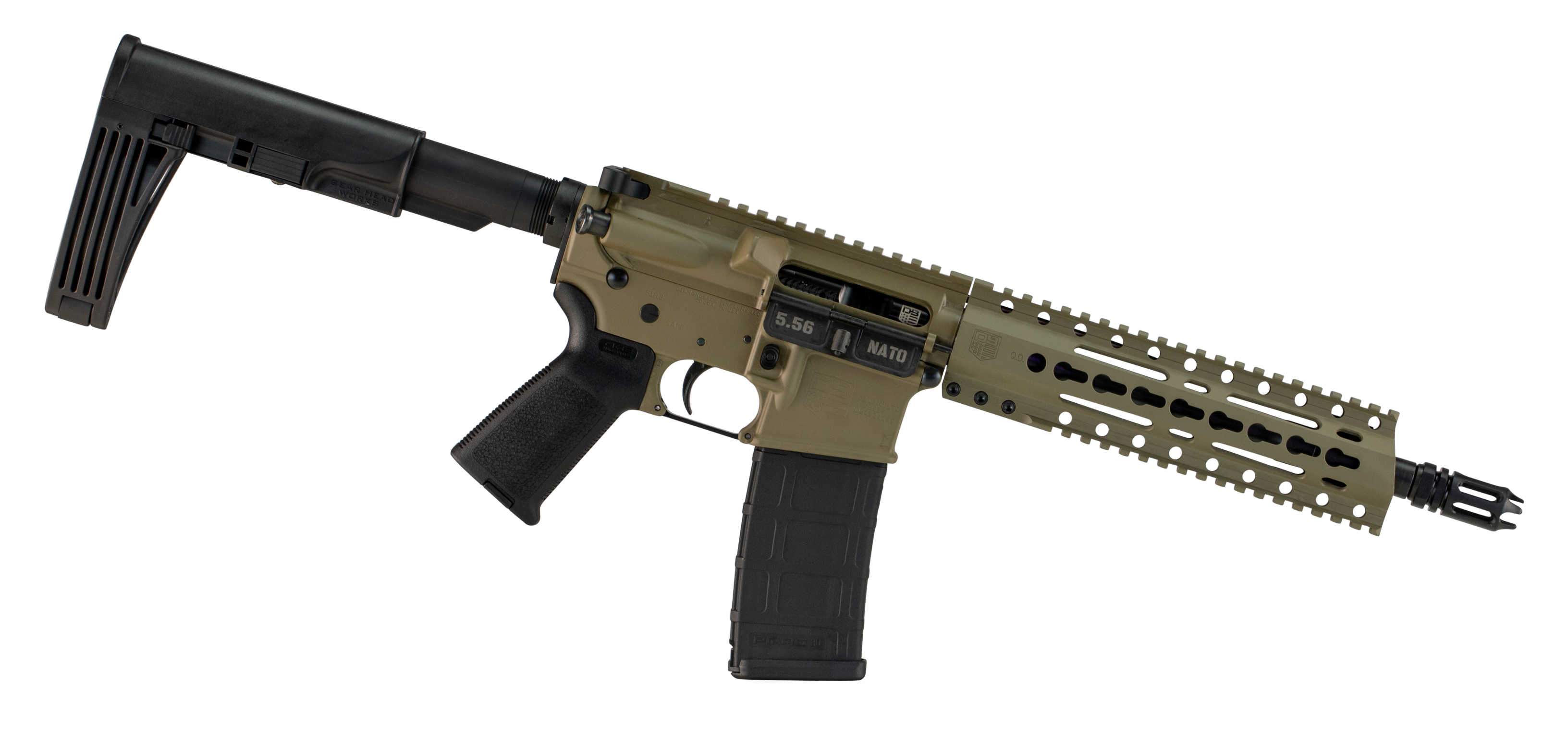 815875015246 Diamondback Db15, Dia Db15pfde10th   223    10in    Pstl         Fde