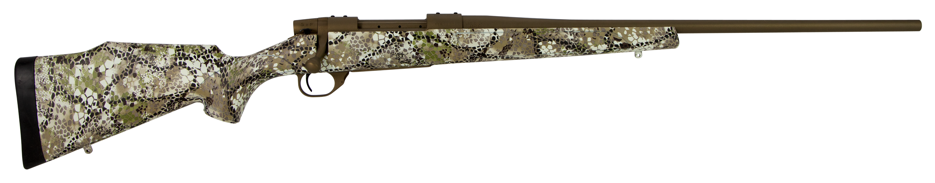 747115436439 Weatherby Vanguard, Wthby Vap256rr4o    Vgd Badlands 25-06