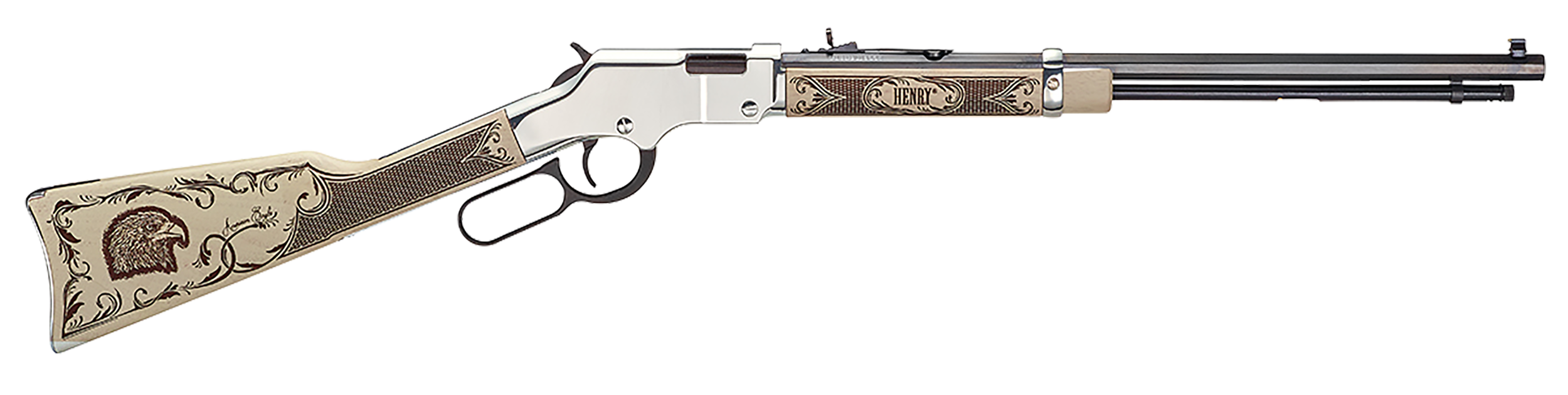 Henry Golden Boy, Henry H004ae     Golden Boy Silver Amer Eagle 22