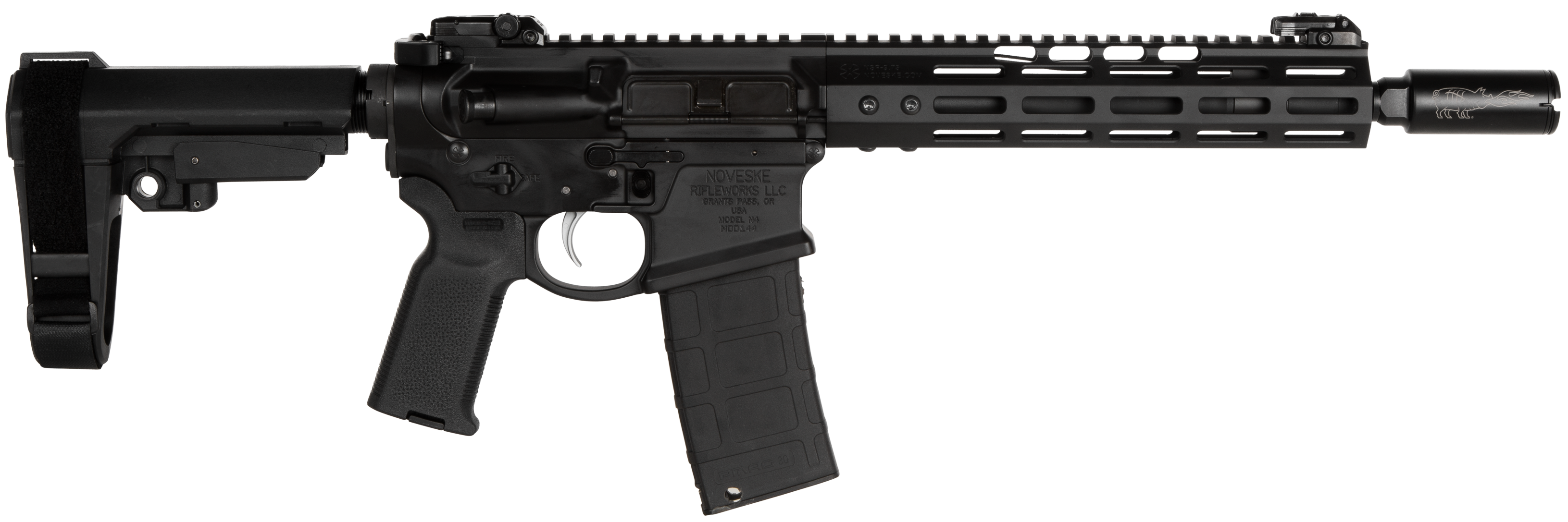 Noveske Light Shorty, Noveske 02000805   Gen4 556 Lg Shrty Pstl 10.5"