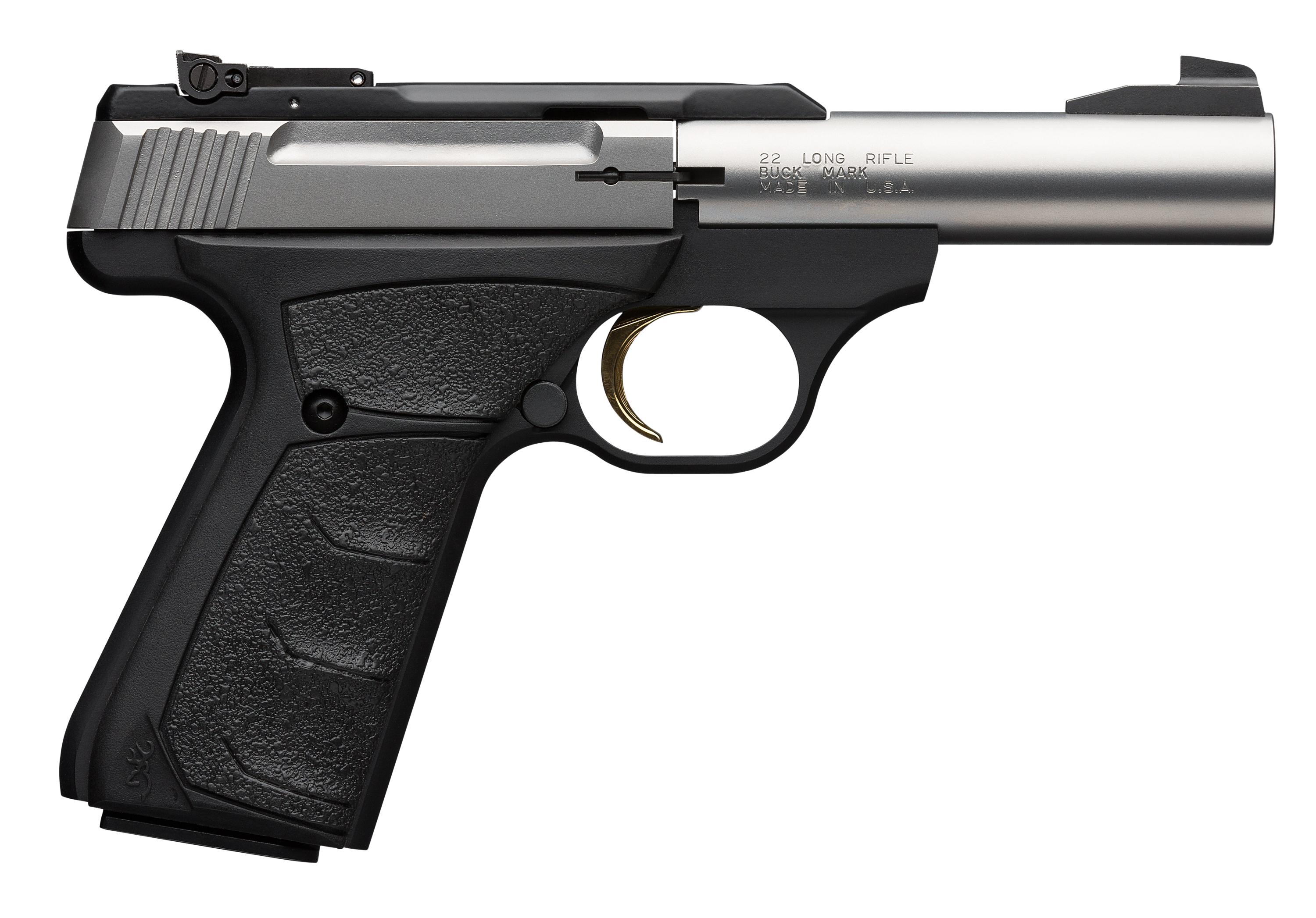 023614739432 Browning Buck Mark, Brn 051-548490 Bkmk 22 Micro    4in Bull        Ss