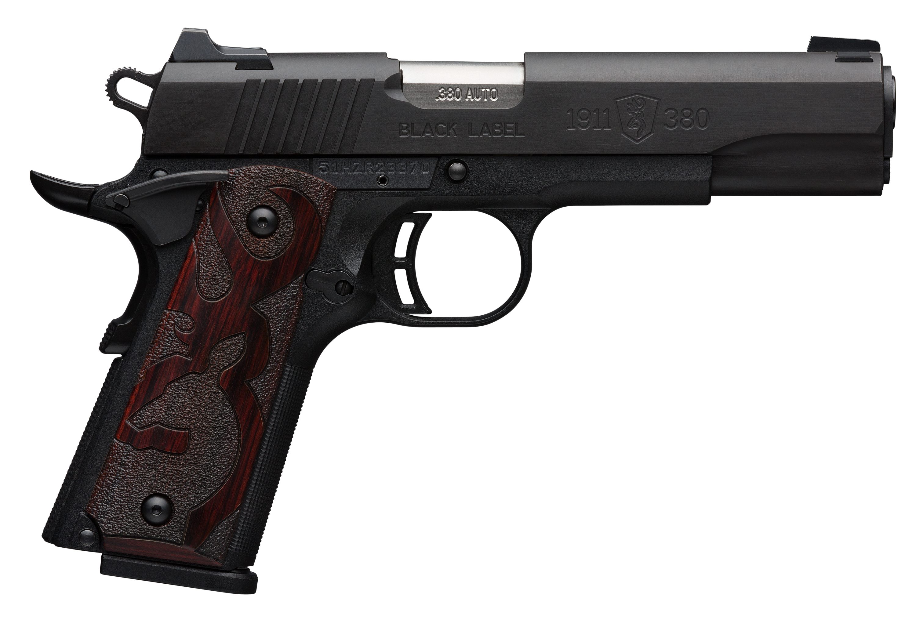 023614739517 Browning 1911-380, Brn 051-946492 1911 380 Blklbl 3d  4.25