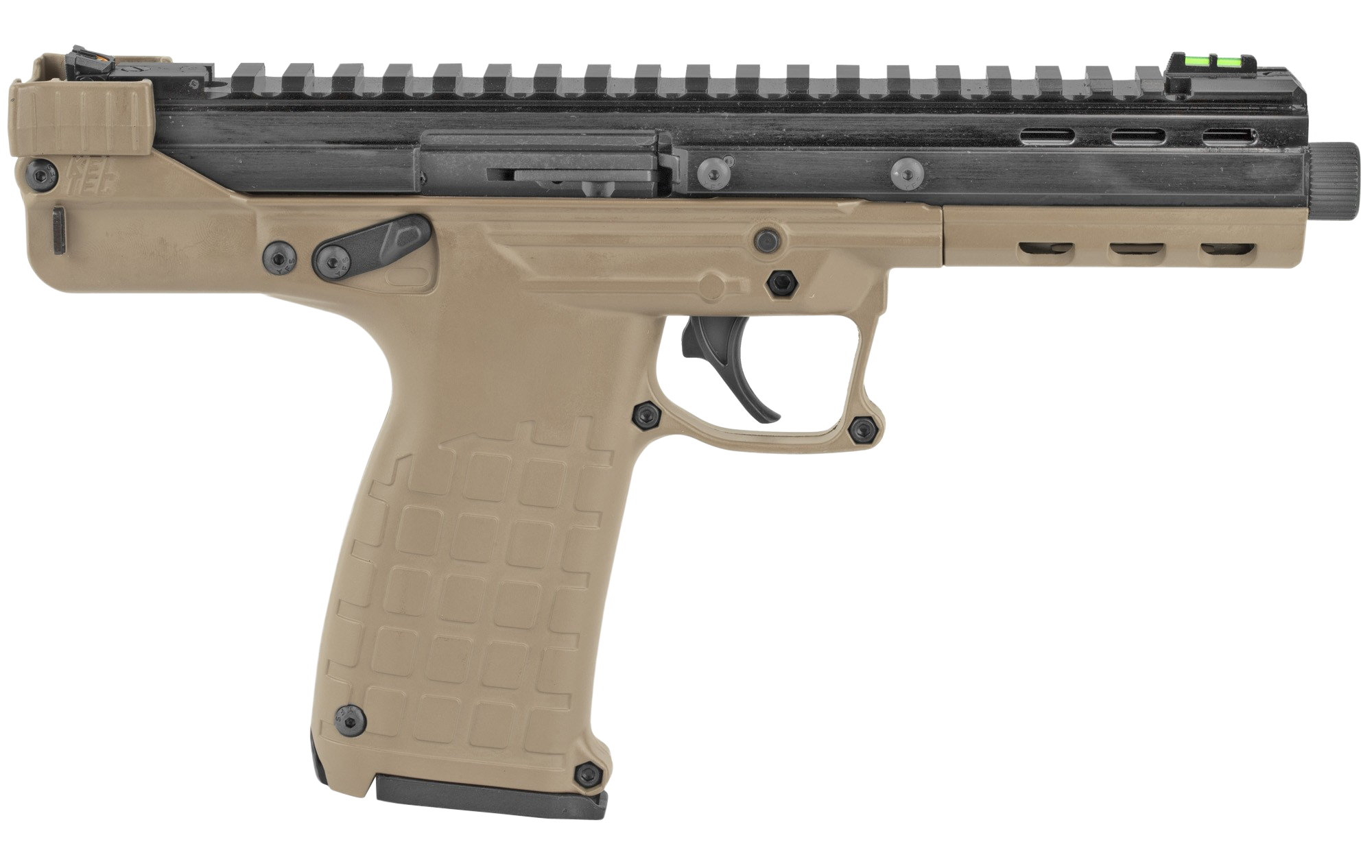 Kel-tec Cp33, Kel Cp33tan          22lr 5.5 Fo Tb Rail 33r   Tan