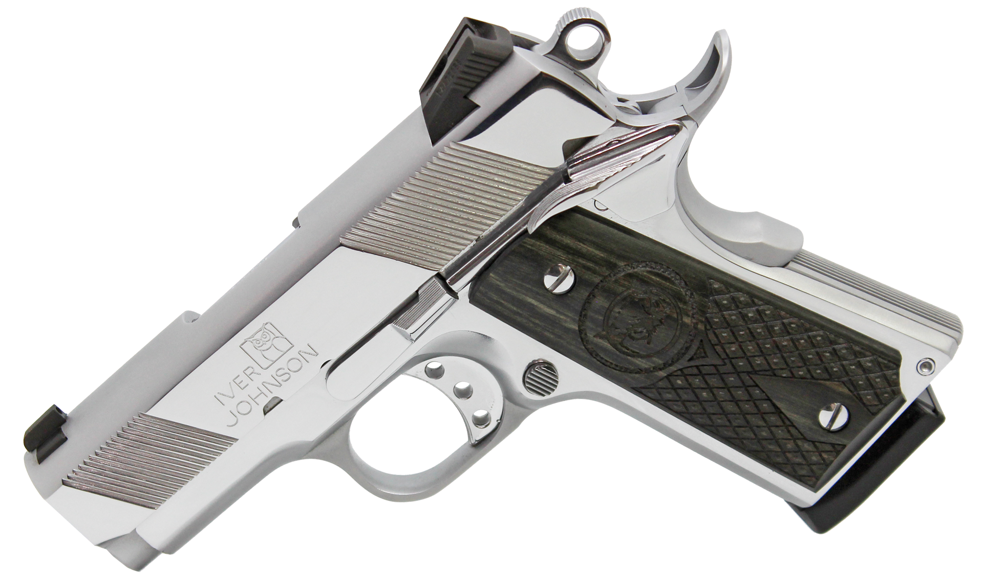 Oaks Wholesale Dist/iver 1911 Thrasher, Iver Thrasherchr    45   3.125 Offcr Lomnt  Chrm