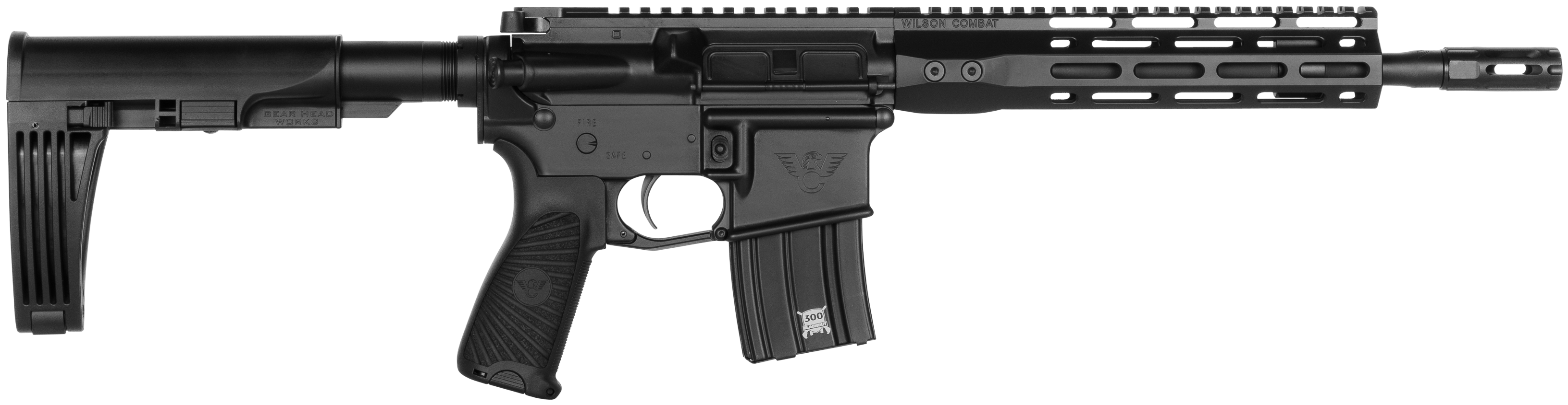 Wilson Combat Protector, Wils Tr-pp-300h13-bl Protectr Pstl 300hamr 11.3 Bk