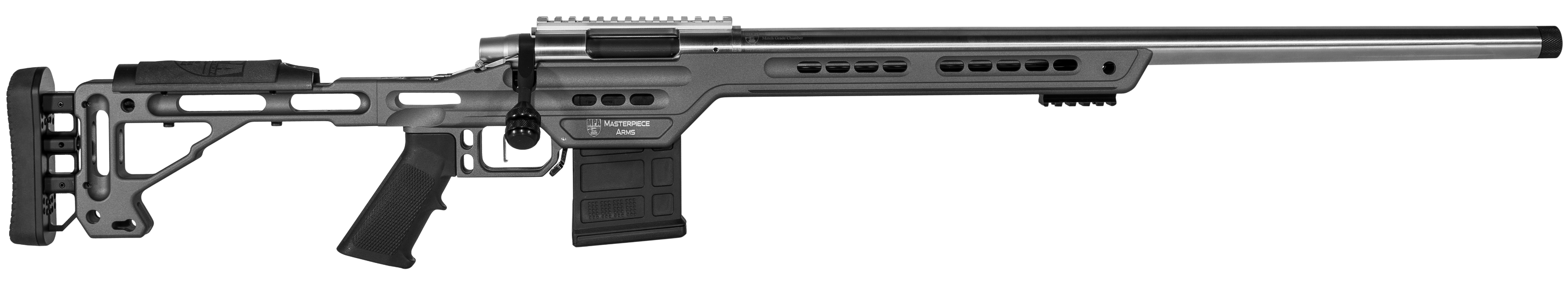 866803012912 Masterpiece Arms Pmr, Mpa 65cmpmr-rh-tng-pba 6.5crd Pmr Tng W/pol Ba 26